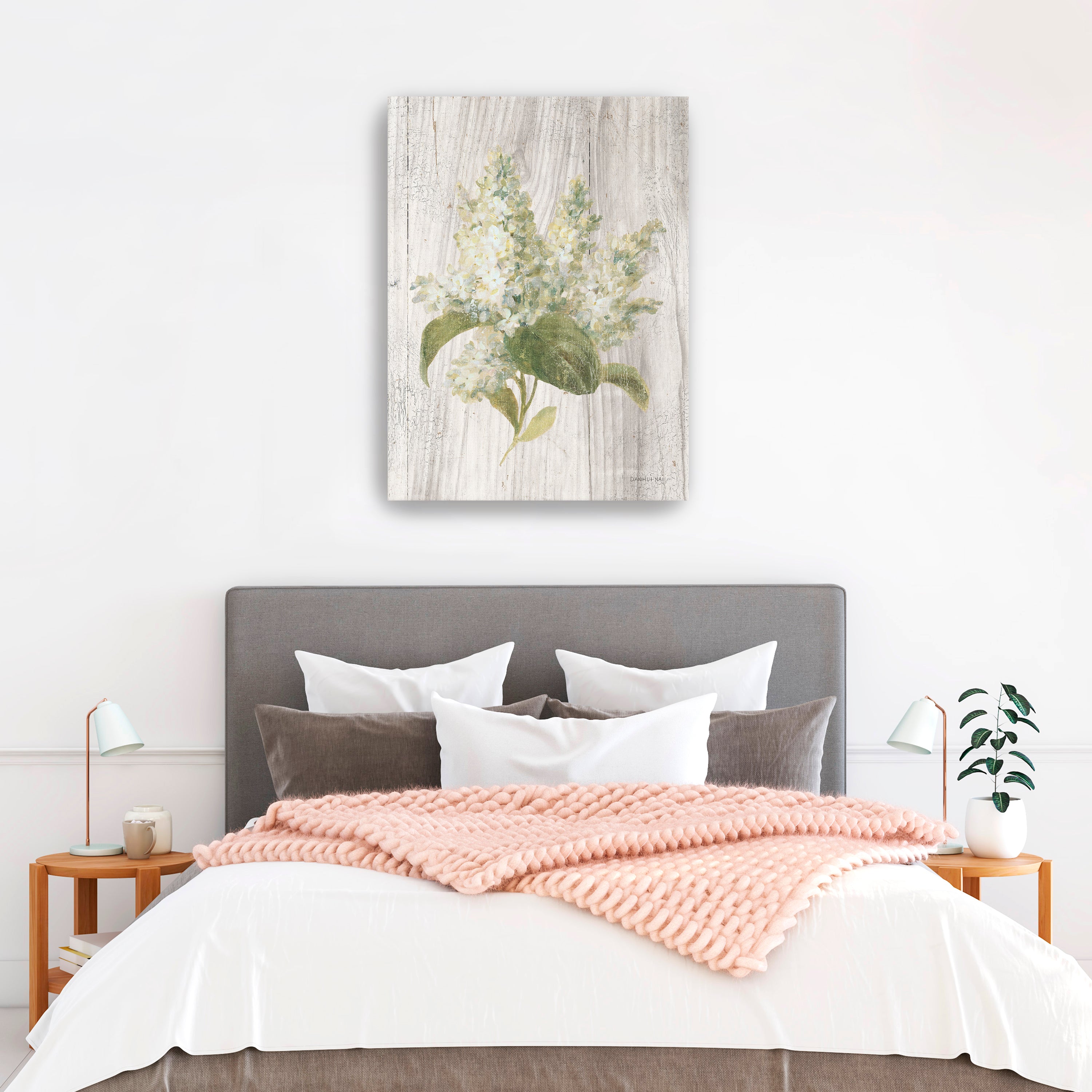 Scented Cottage Florals II Canvas Giclee