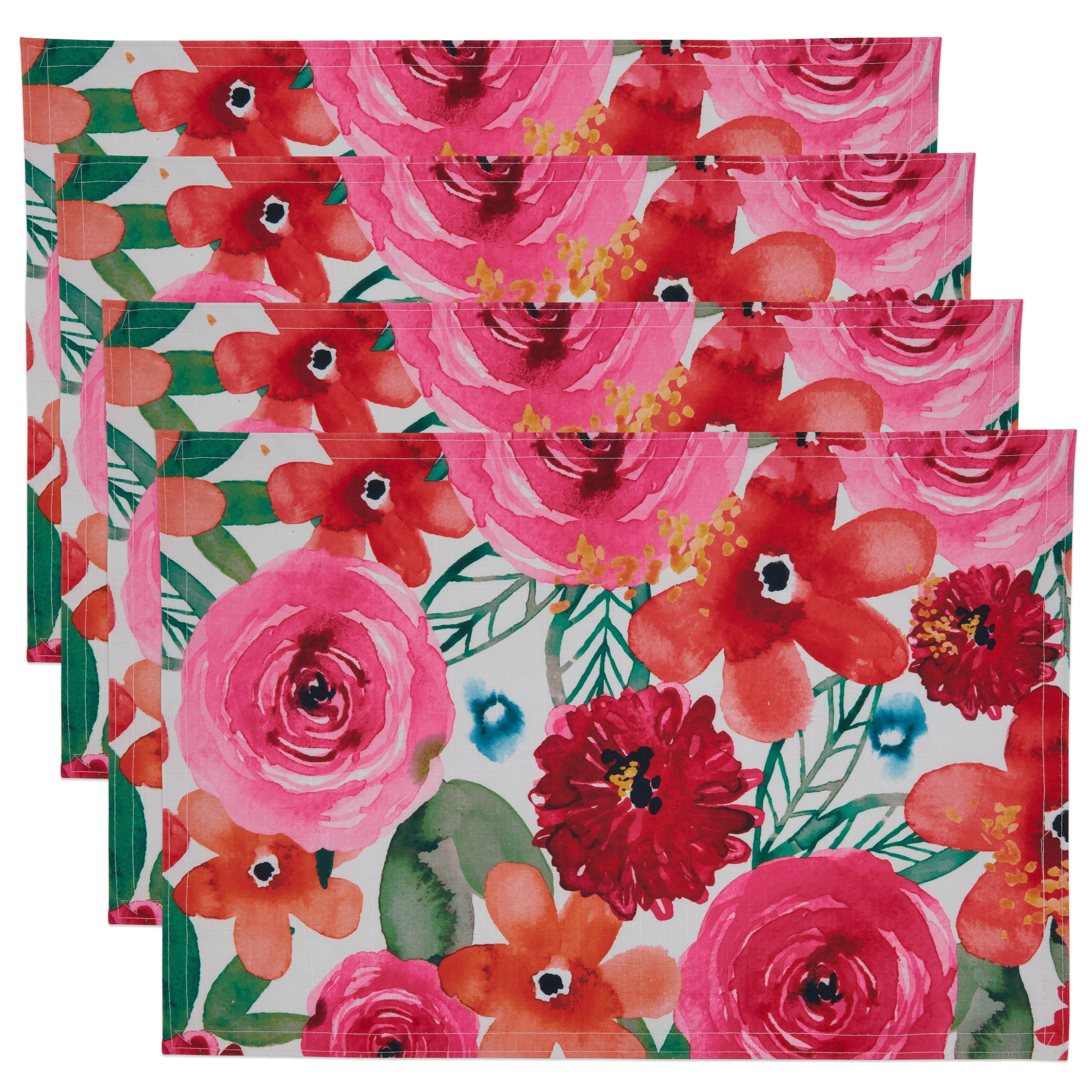 Santa Monica Floral Placemats, Set of 4