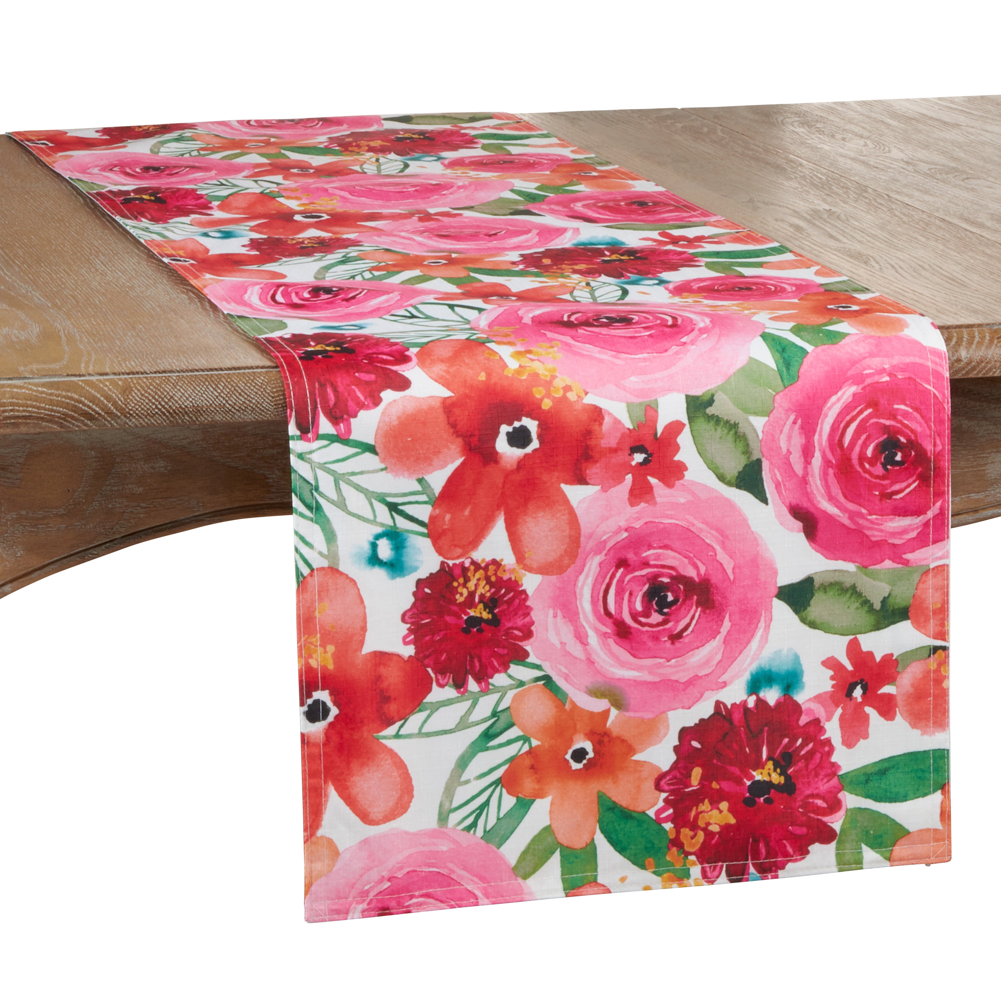 Santa Monica Floral Table Runner