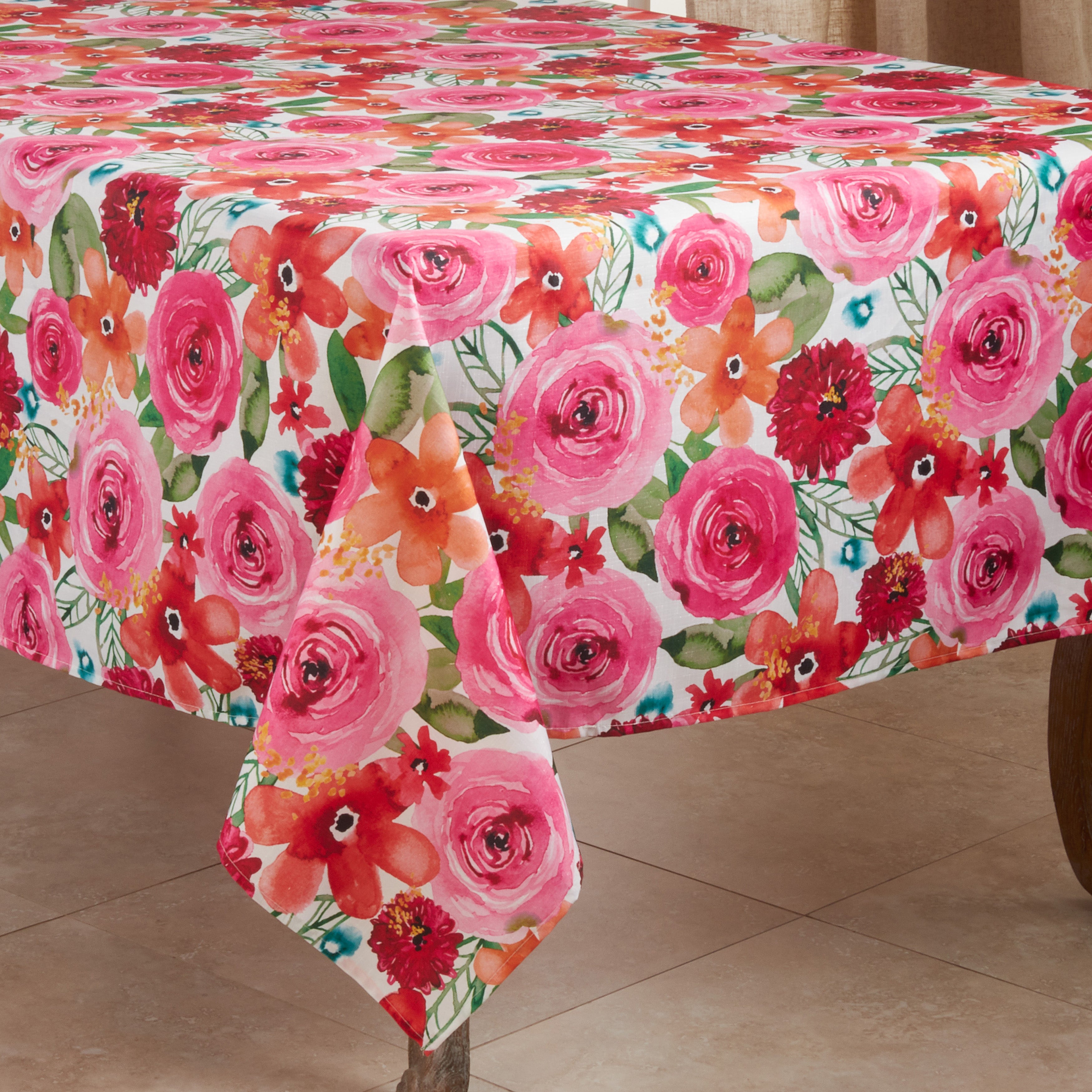 Santa Monica Floral Tablecloth