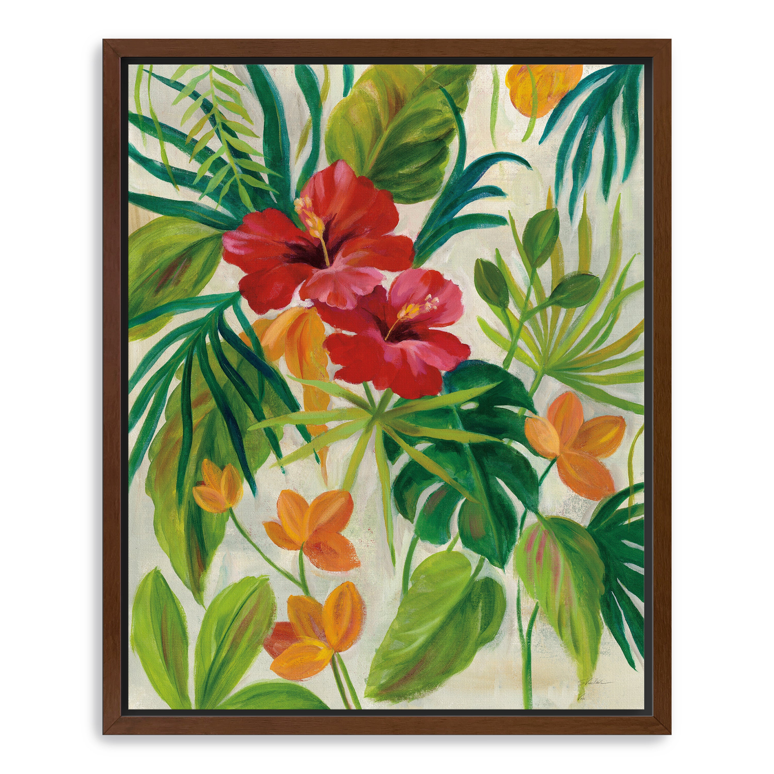 Tropical Jewels II Canvas Giclee