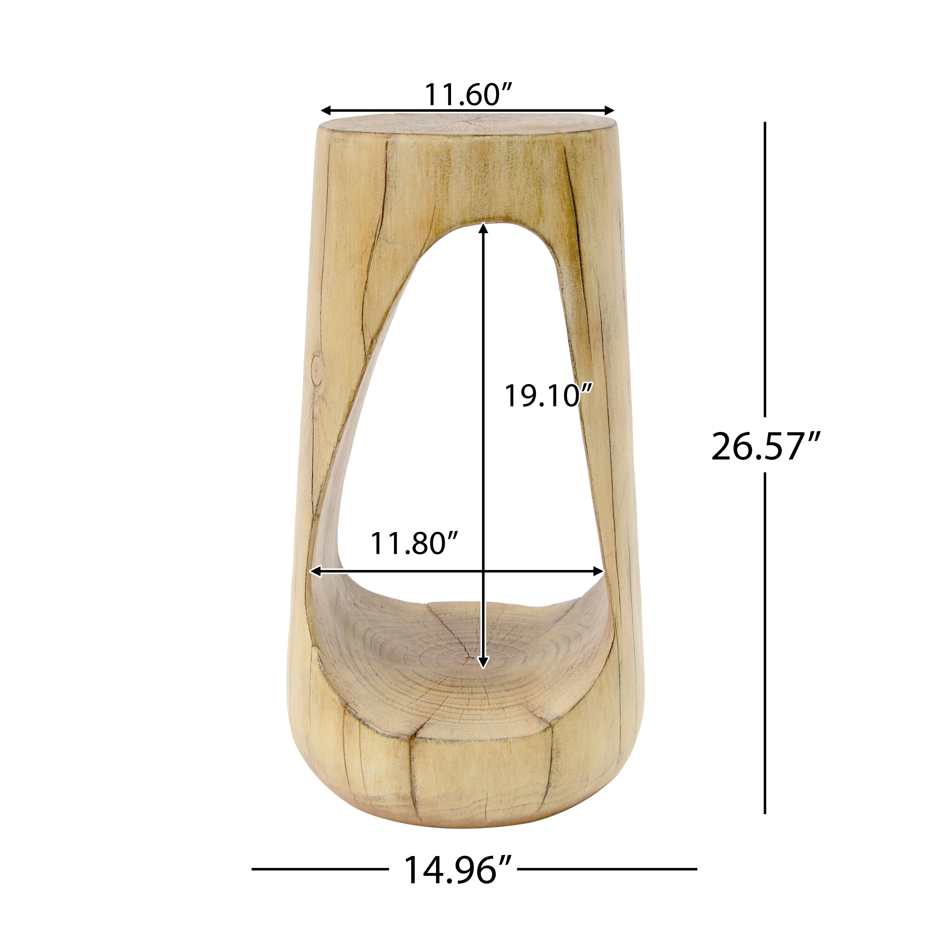 Hollow Design Accent Table