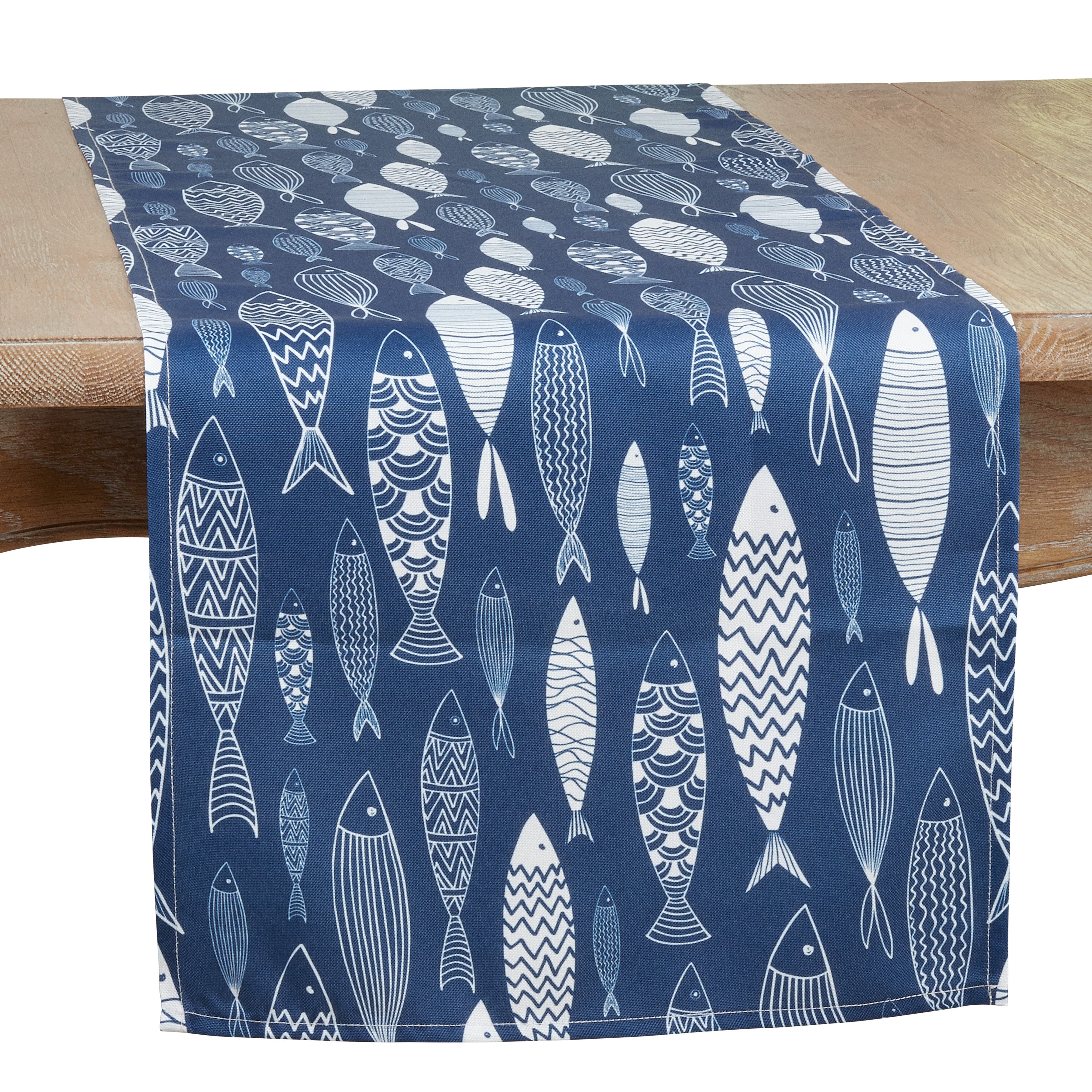 Fish Design Table Runner