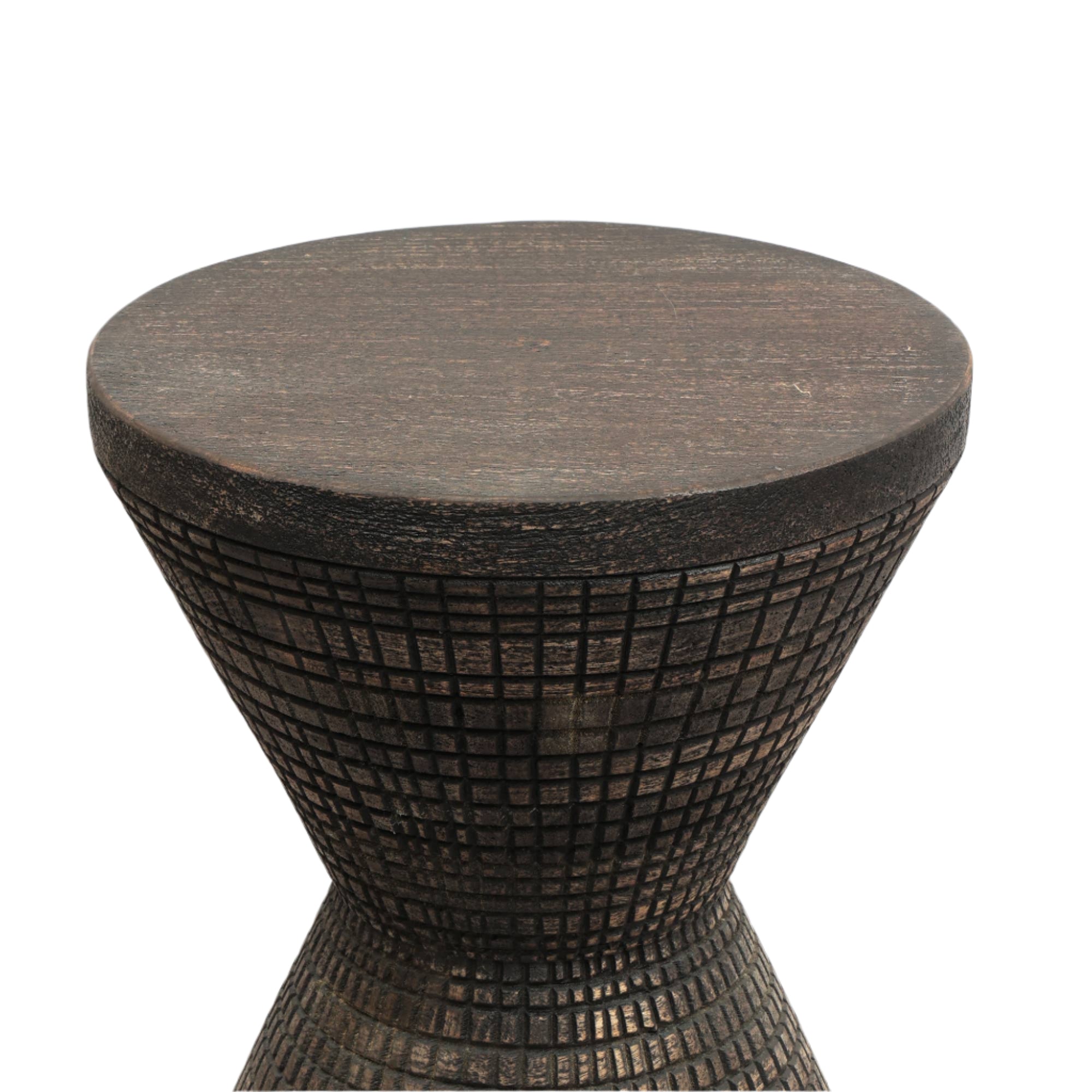 Decorative Wooden End Table for Living Room