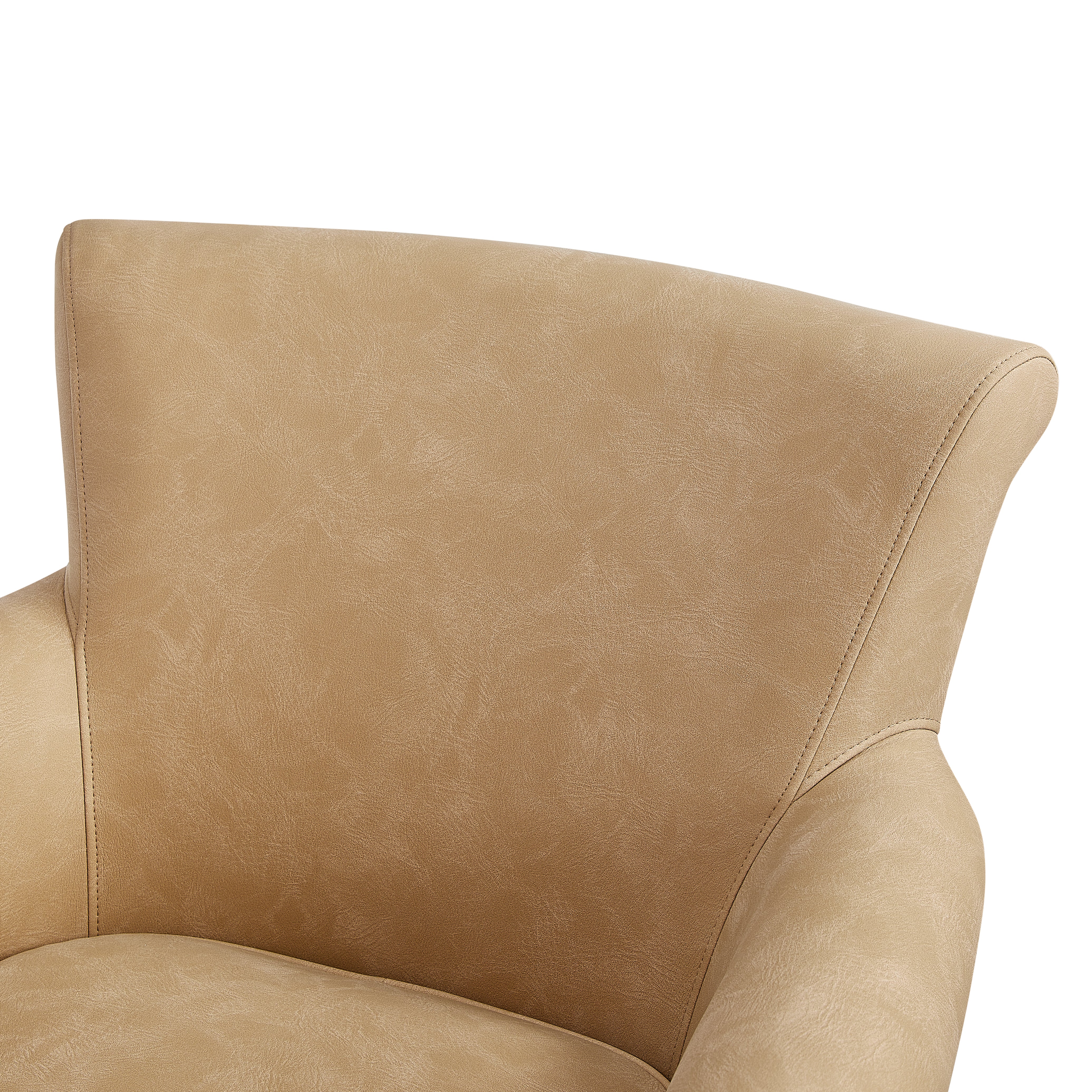 Westly Faux Leather Swivel Accent Chair