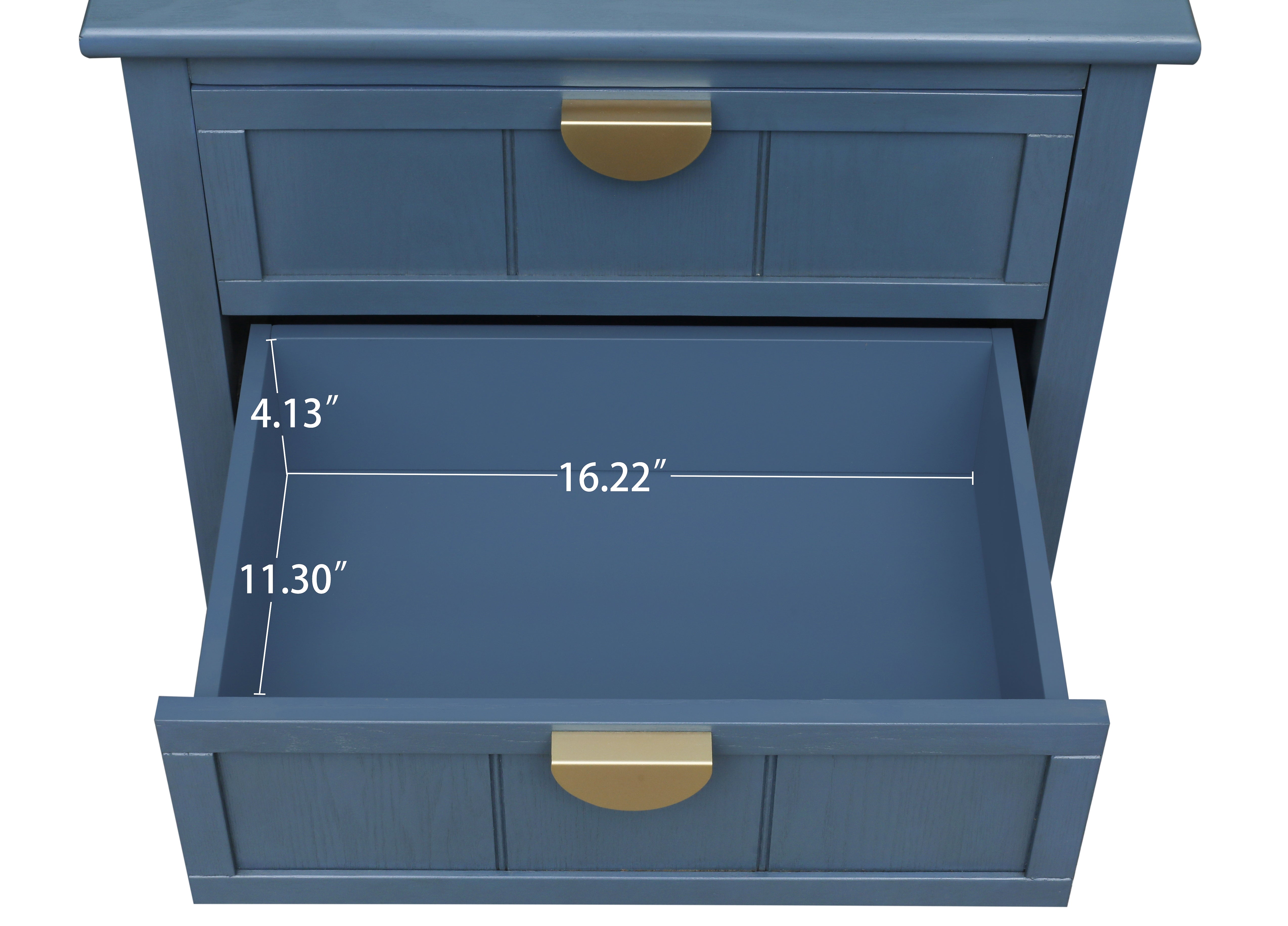 2 Drawer Side Table