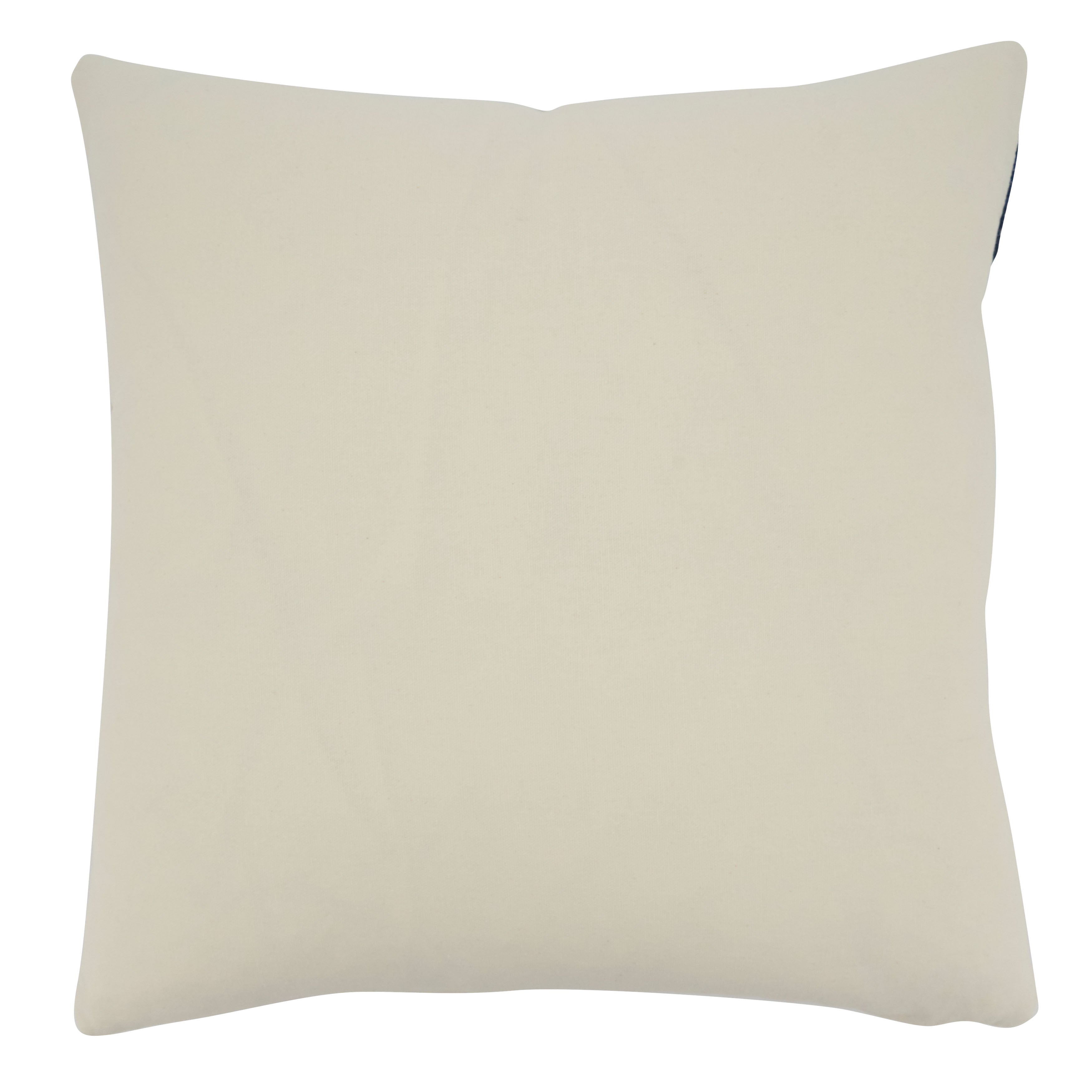 Coral Design Poly-Filled Throw Pillow
