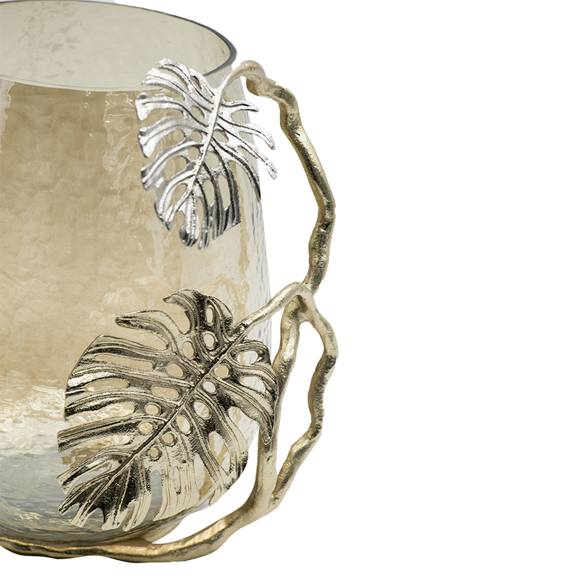 Palm Leaf Candle Holder