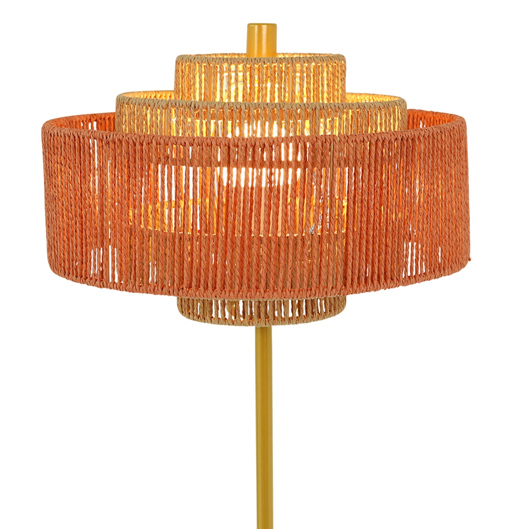 Modern Gold Tripod Floor Lamp