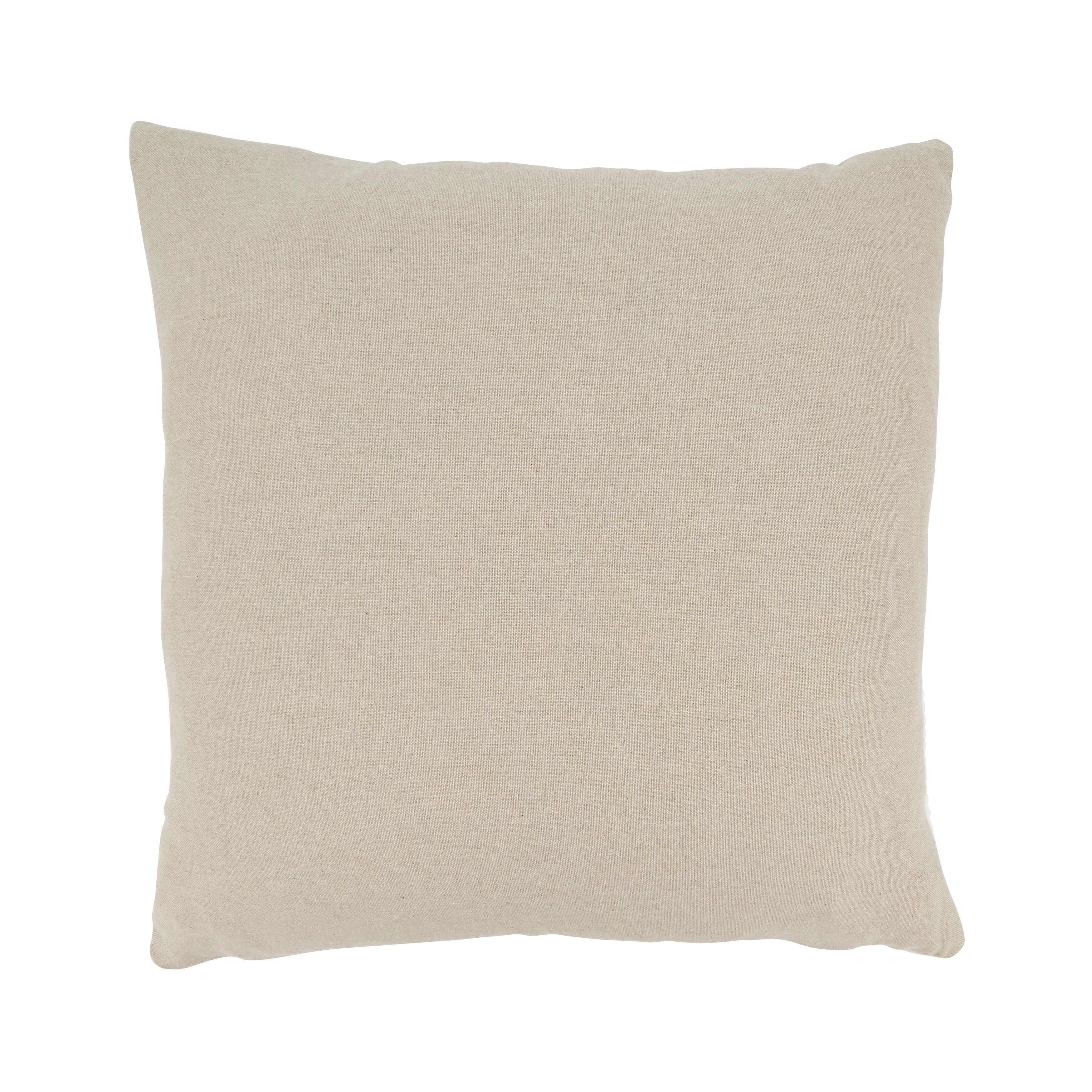 Sandy Shore Seashell Poly Filled Throw Pillow
