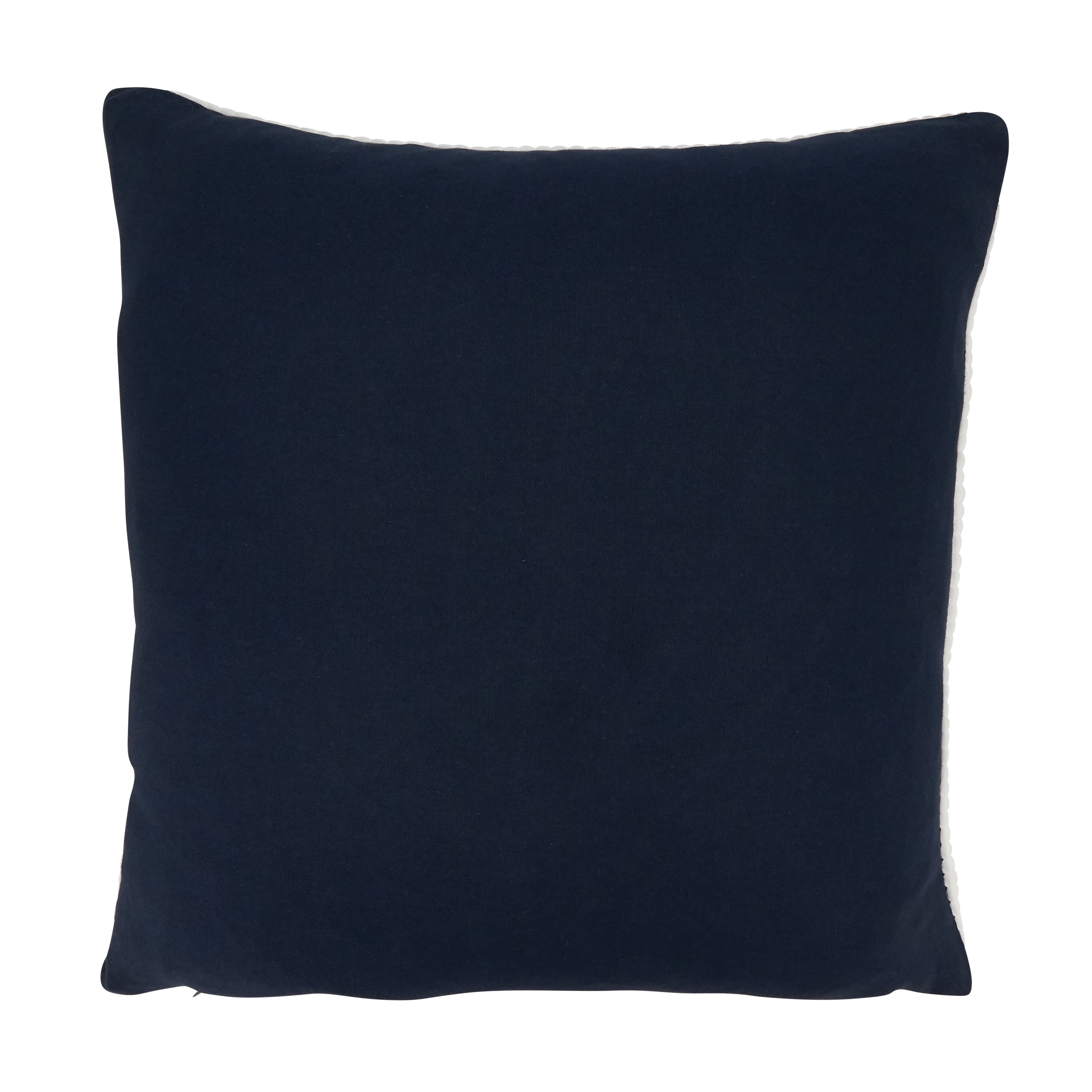 Sandy Shore Seashell Poly Filled Throw Pillow
