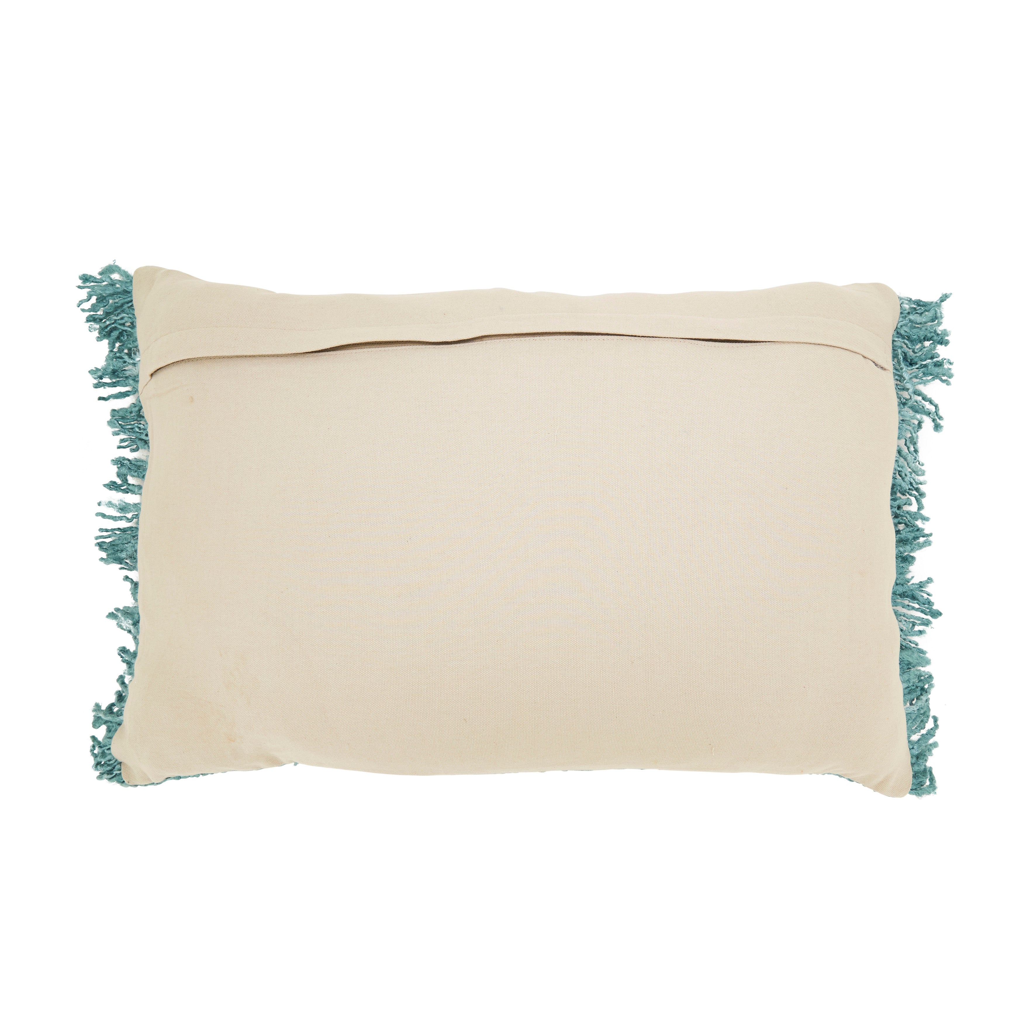 Fringe Throw Pillow Cover