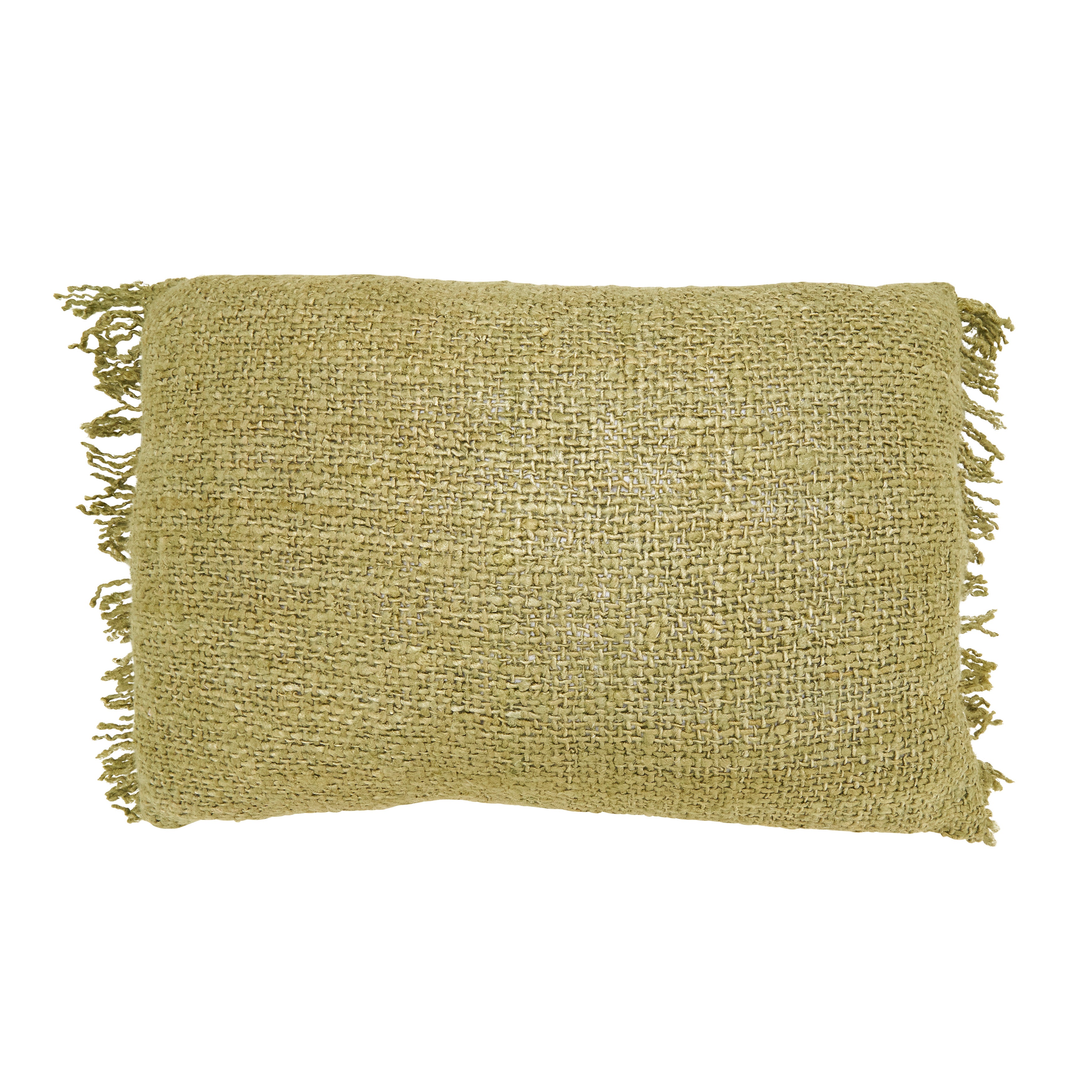 Fringe Throw Pillow Cover