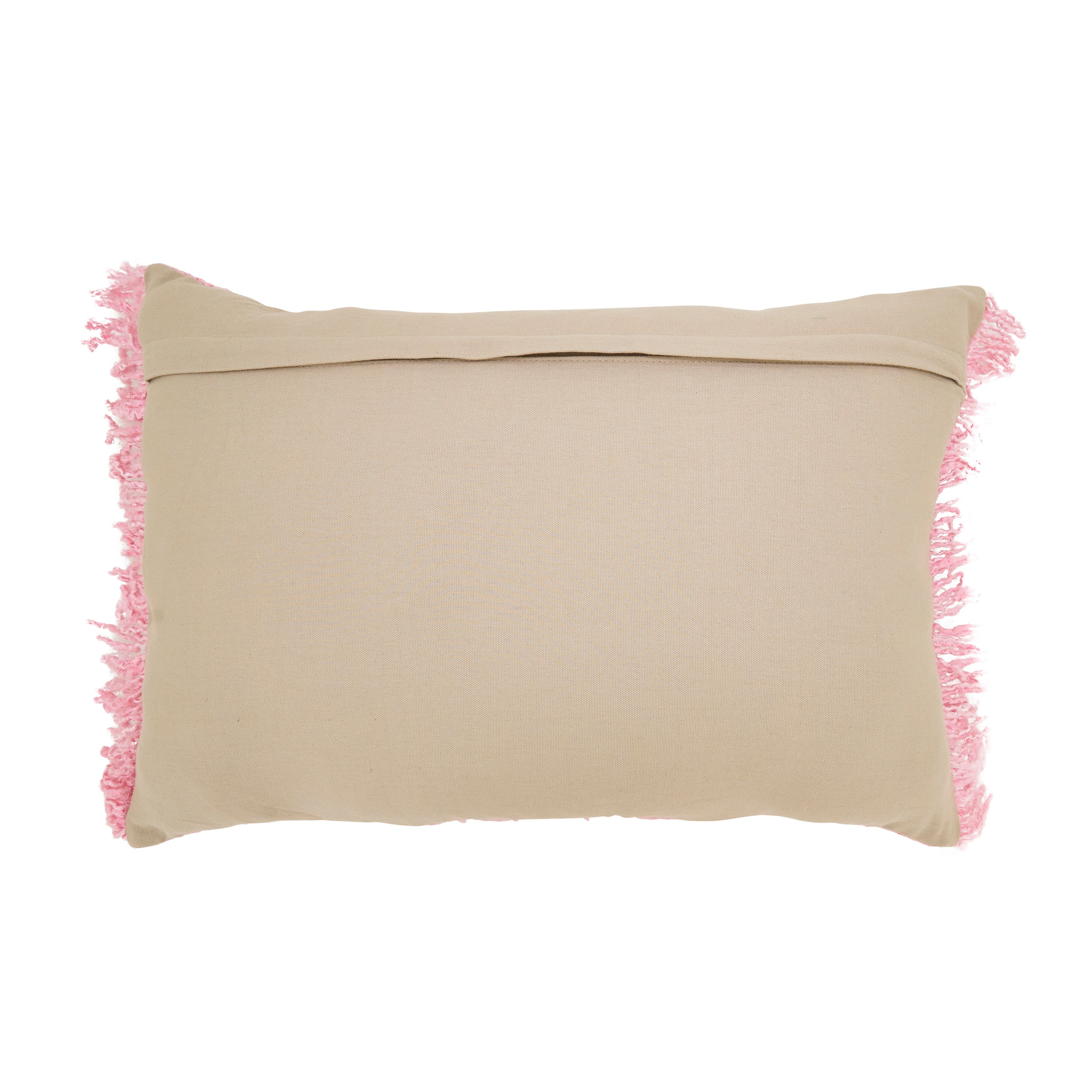 Fringe Throw Pillow Cover