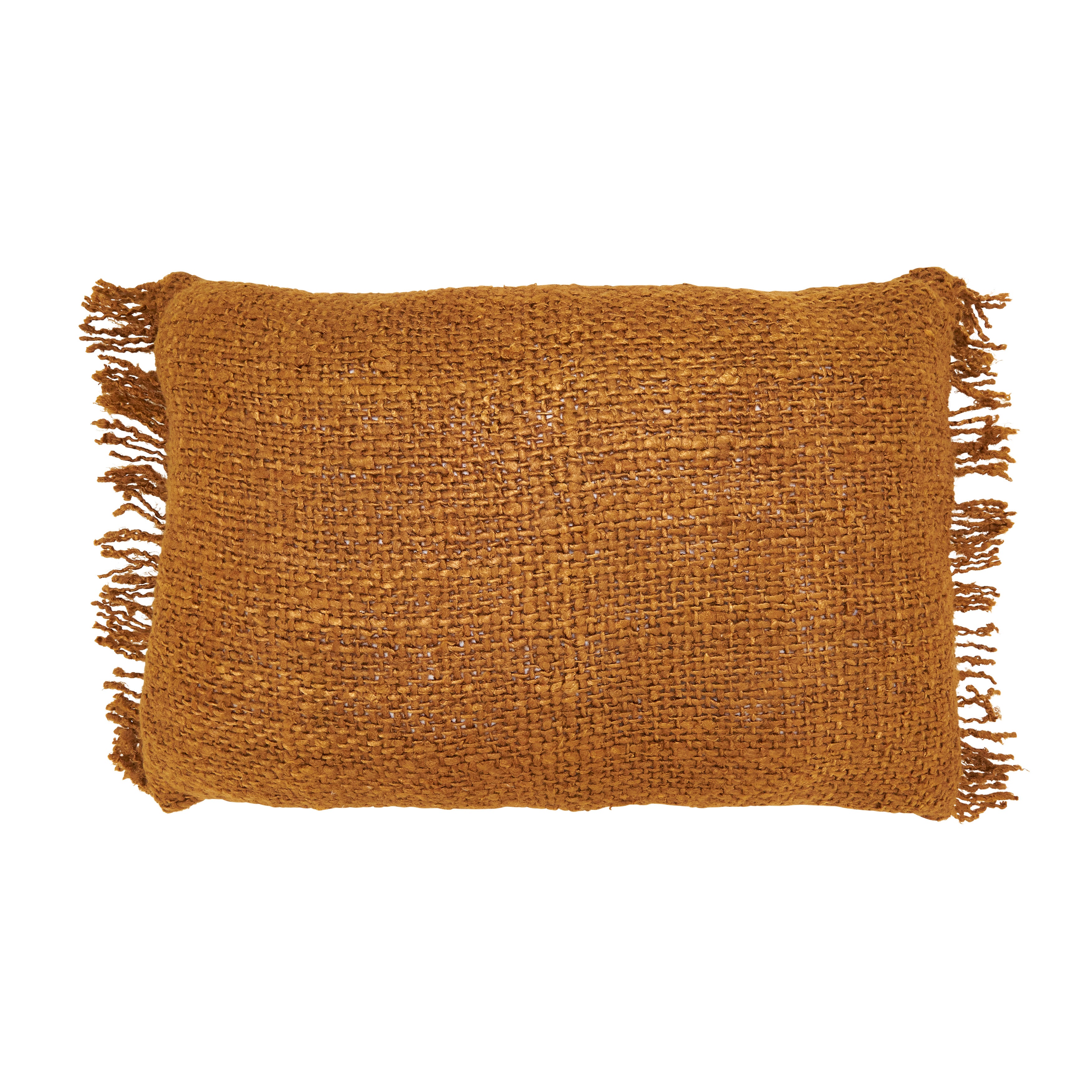 Fringe Throw Pillow Cover