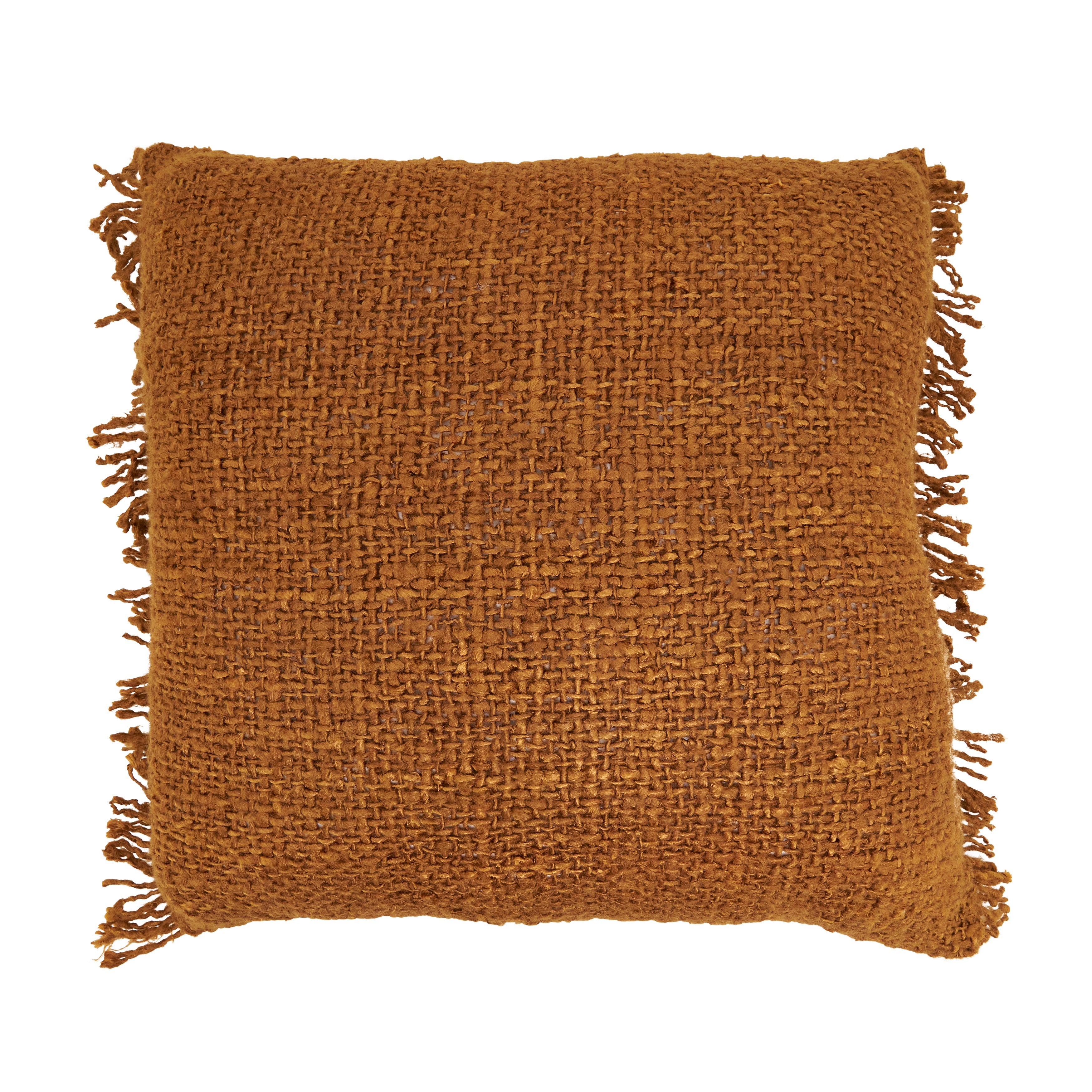 Fringe Throw Pillow Cover