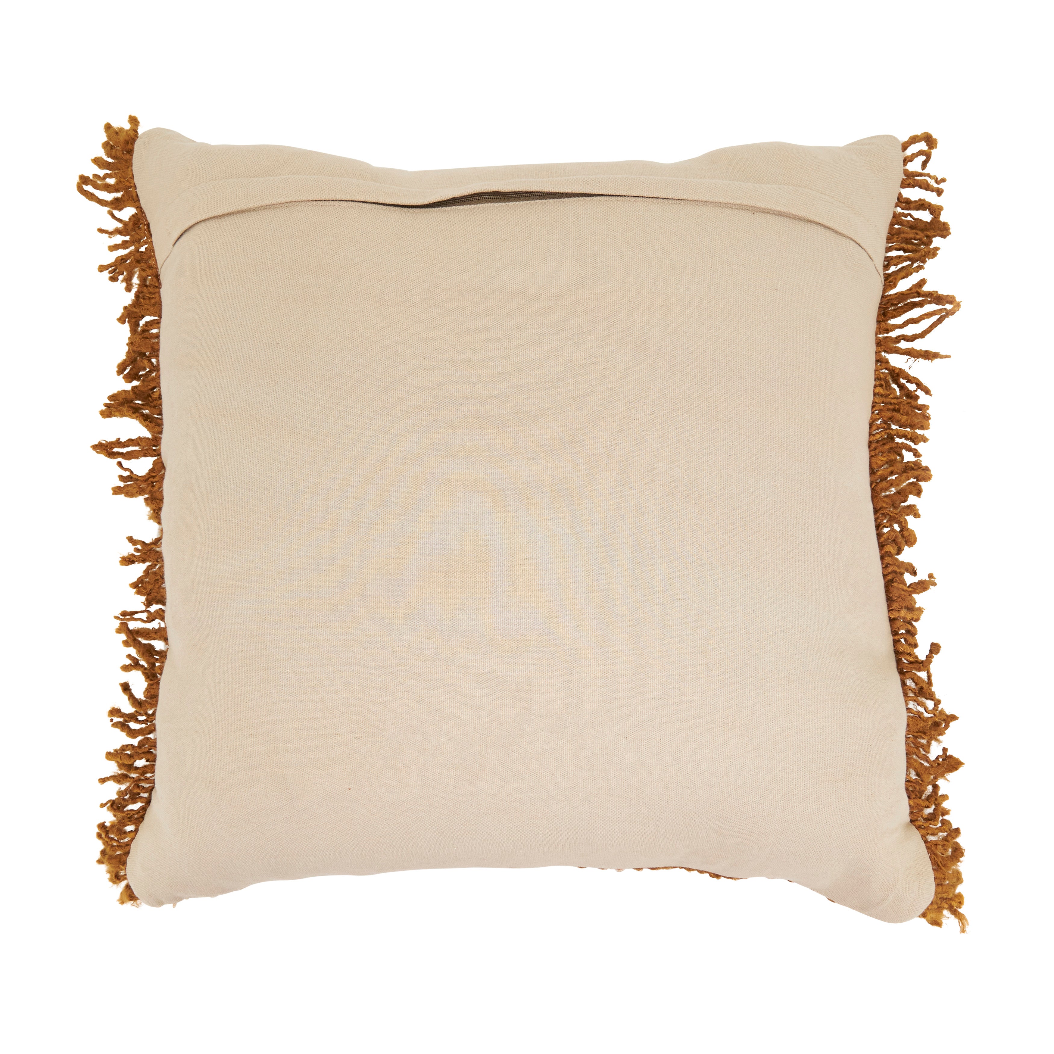 Fringe Throw Pillow Cover