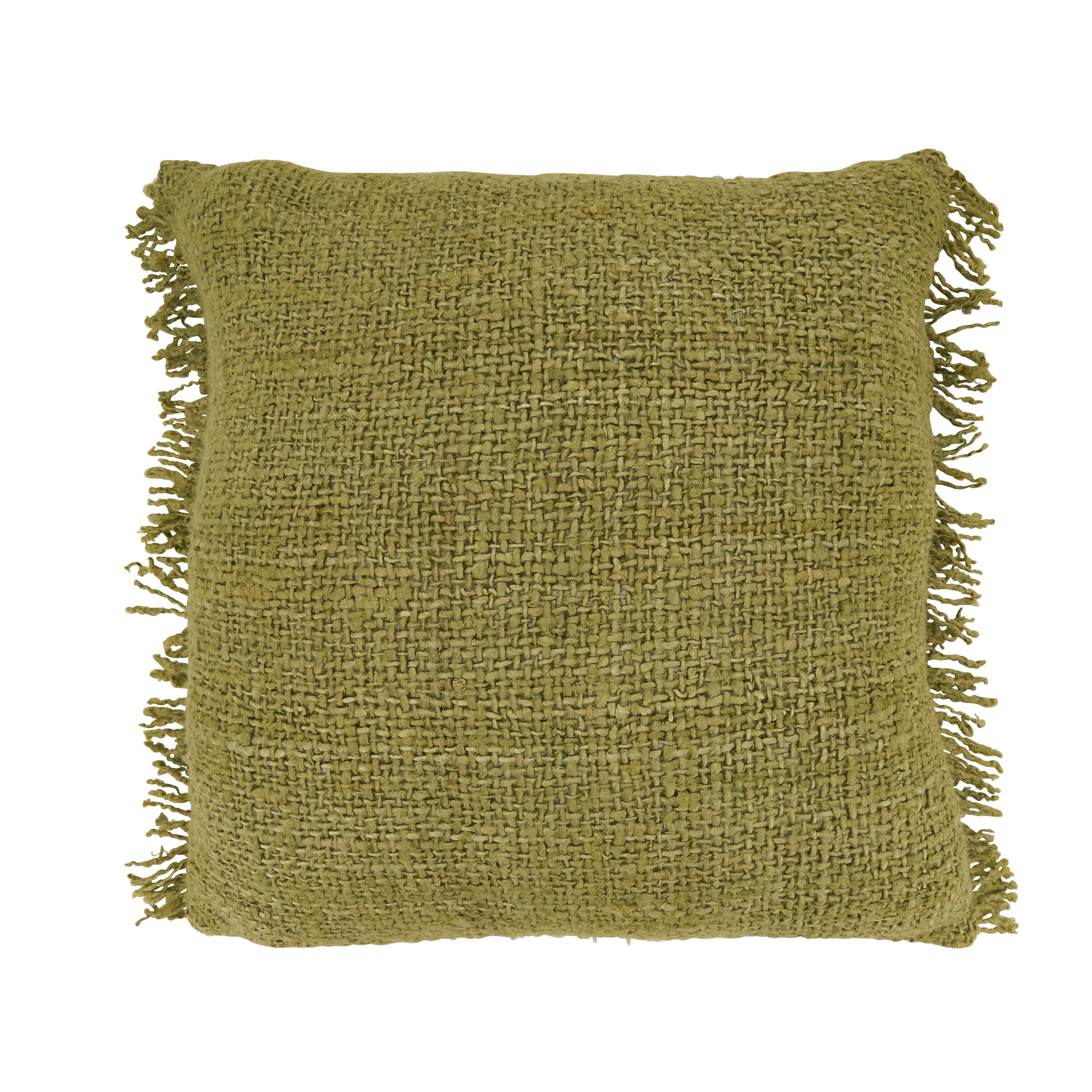 Fringe Throw Pillow Cover