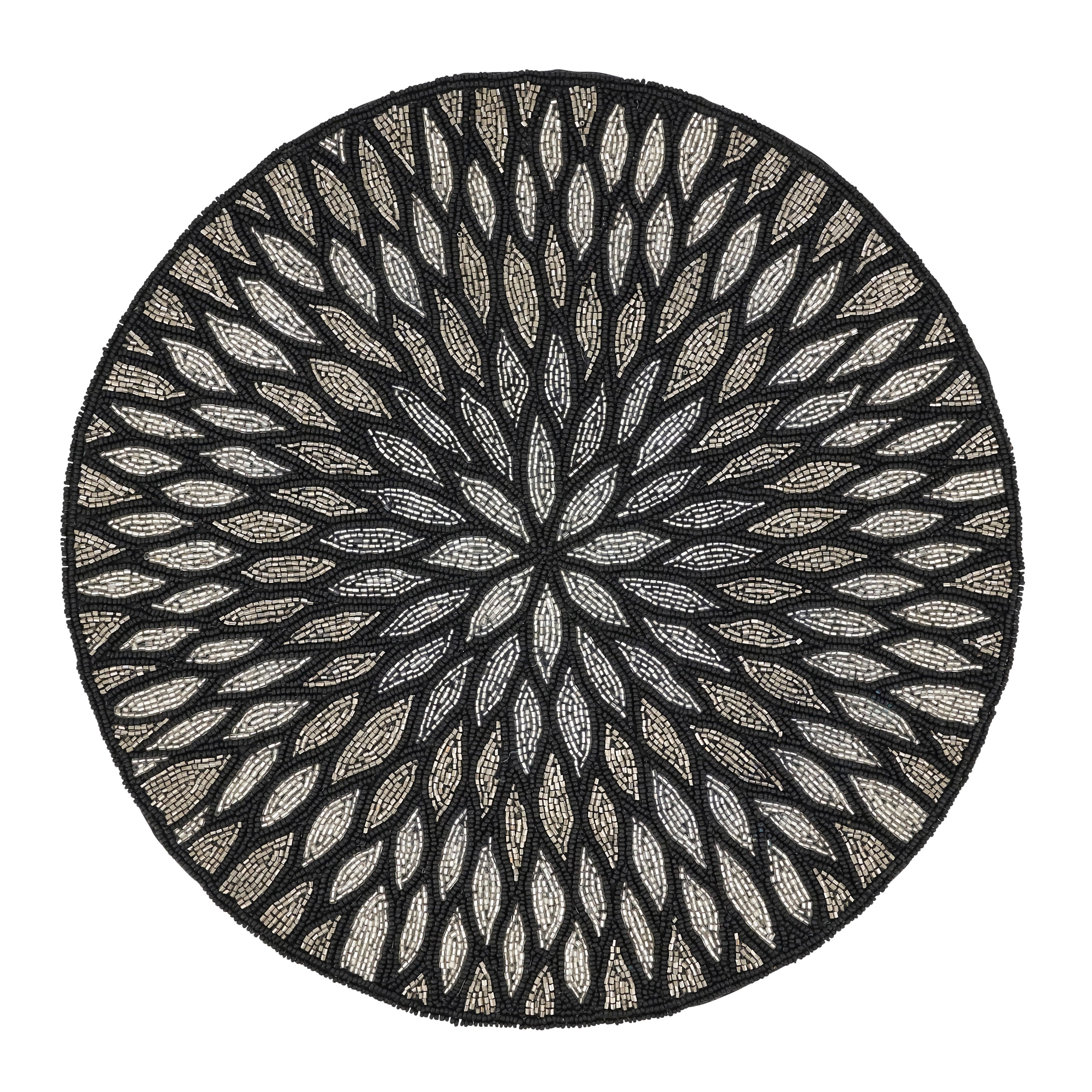 Pier 1 Beaded Floral Placemat - Thumbnail 3