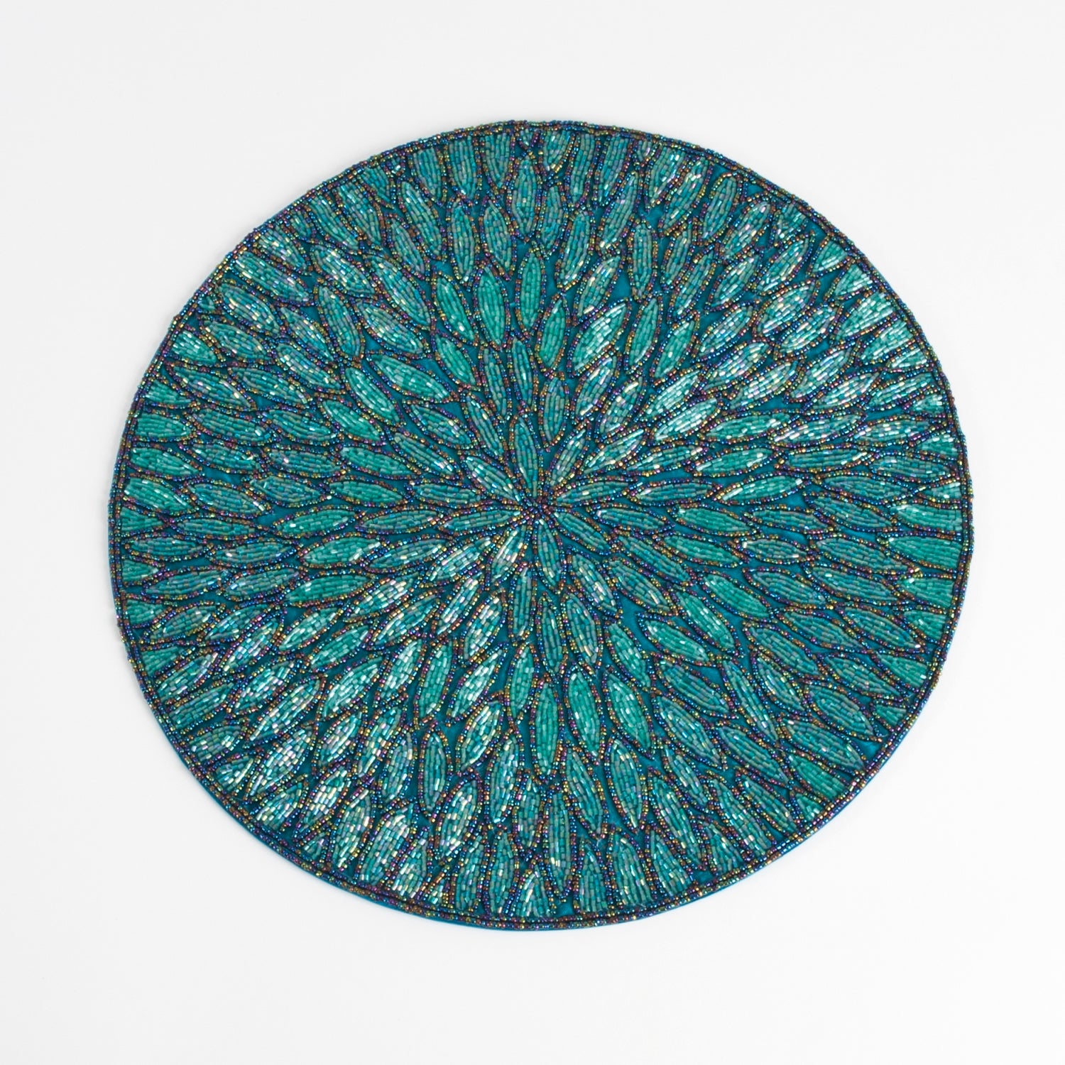 Pier 1 Beaded Floral Placemat