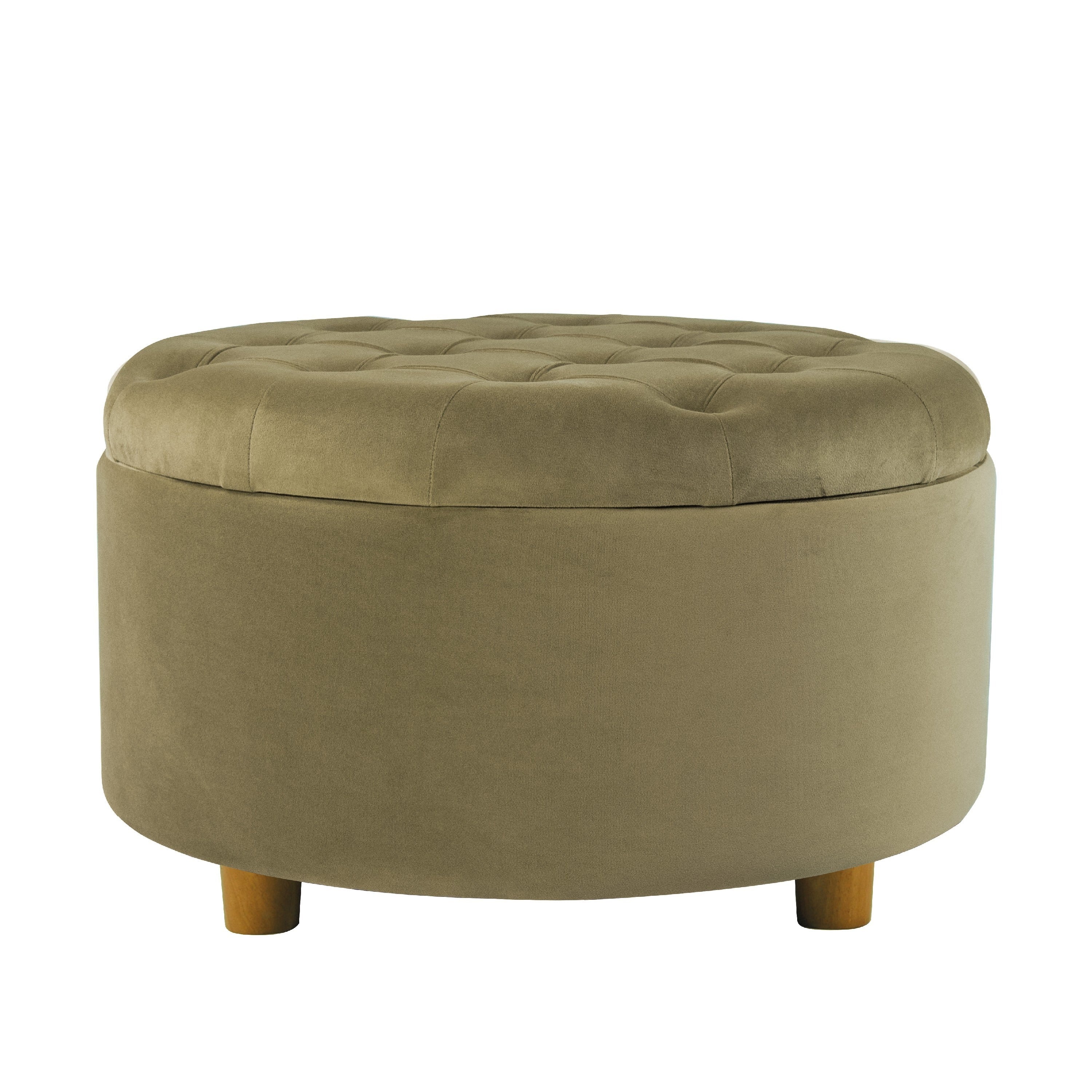 Jo 28" Round Storage Ottoman