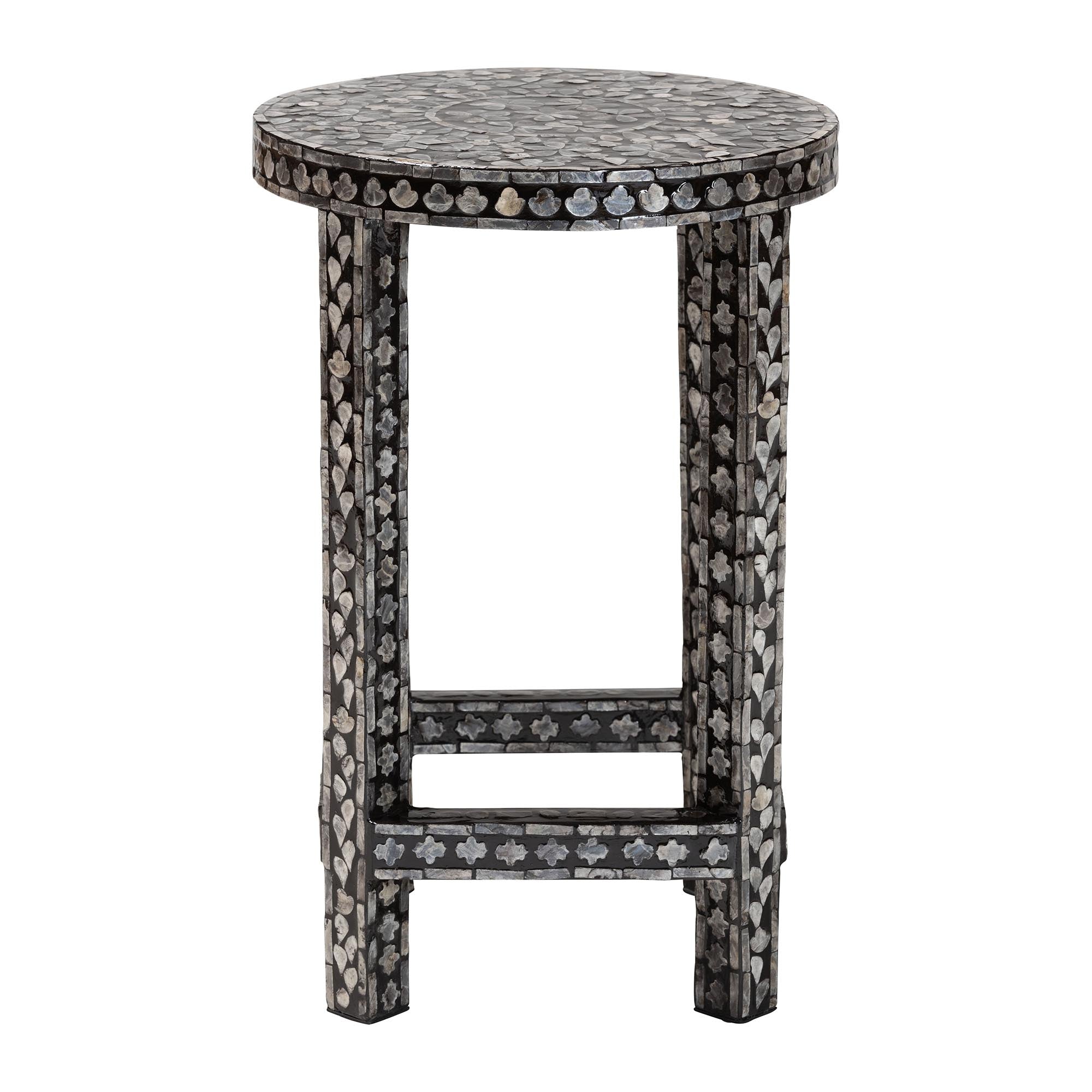 Zarah Shell End Table