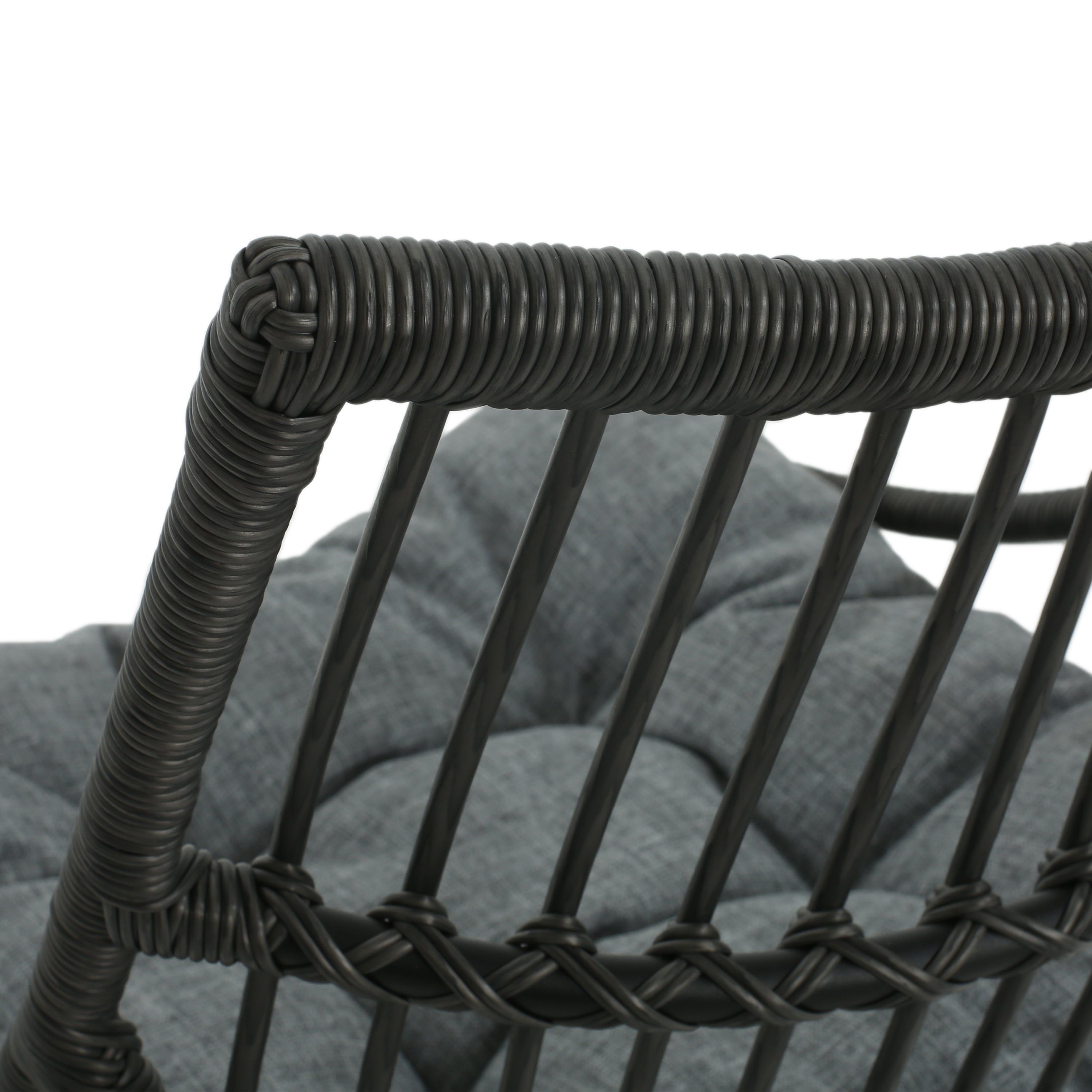 The Original Papasan™ Strontianite Outdoor Rattan Chair with High Back Design