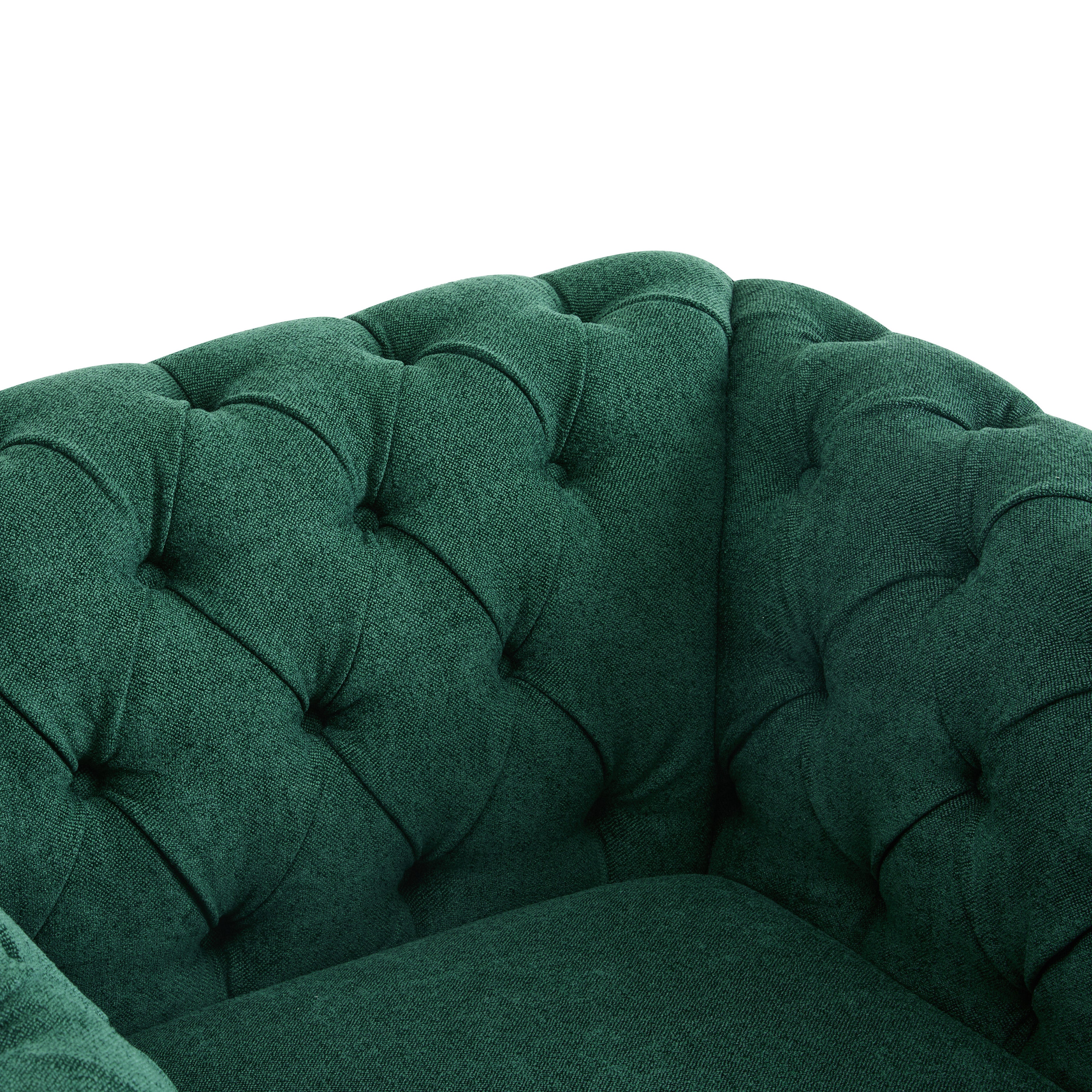 Chesterfield Swivel Club Accent Chair