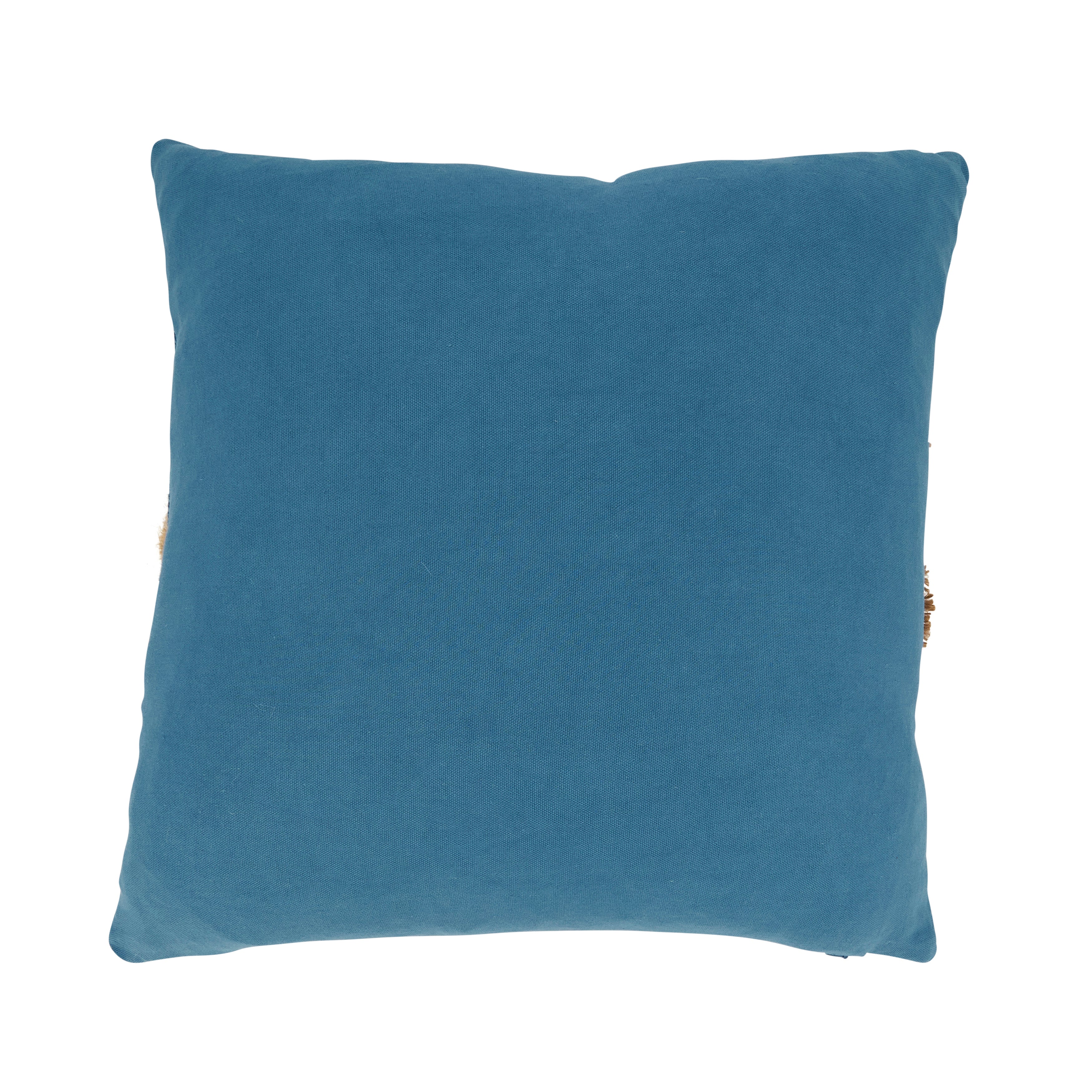 Delicate Embroidered Floral Poly Filled Pillow
