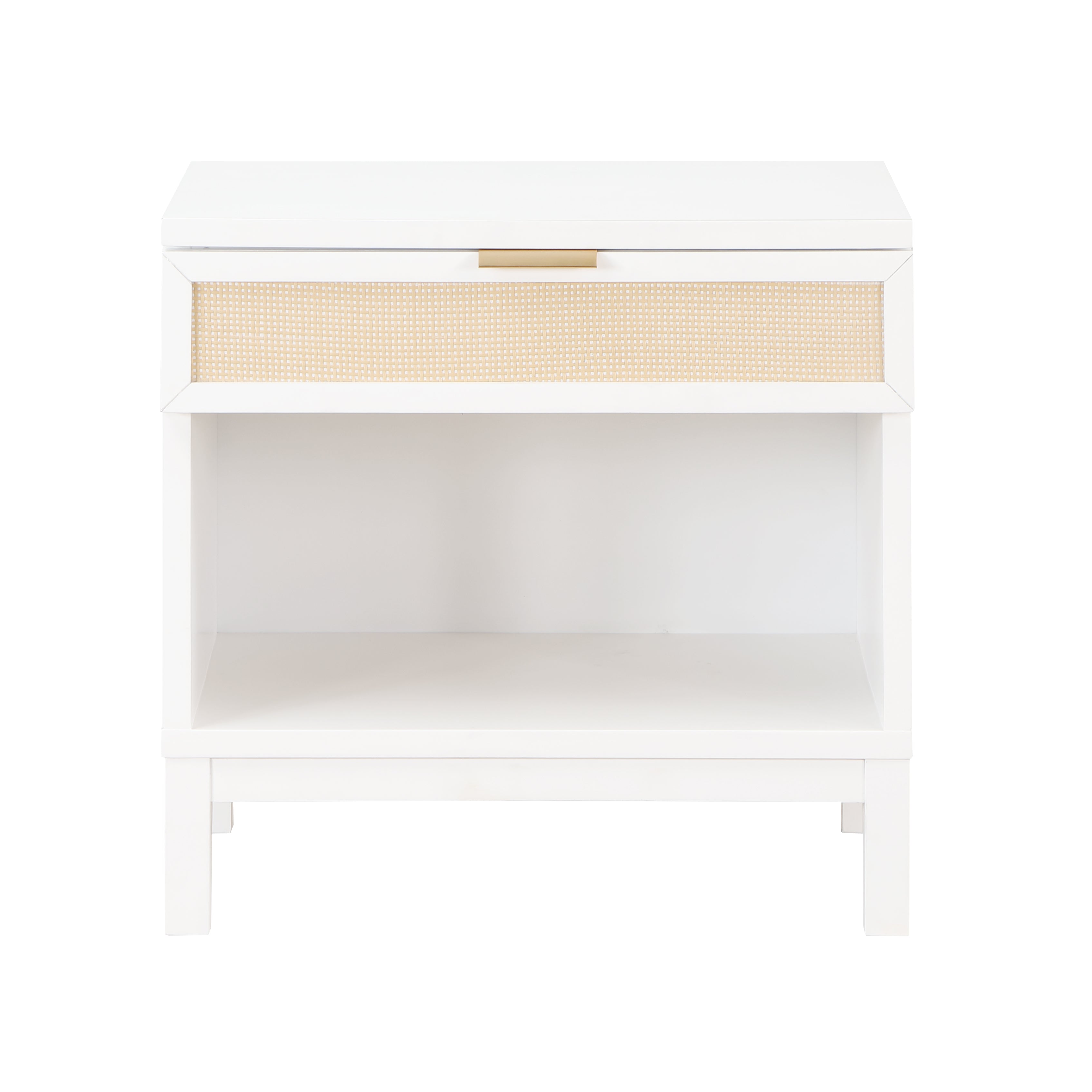 Blake Cane 1-Drawer Nightstand