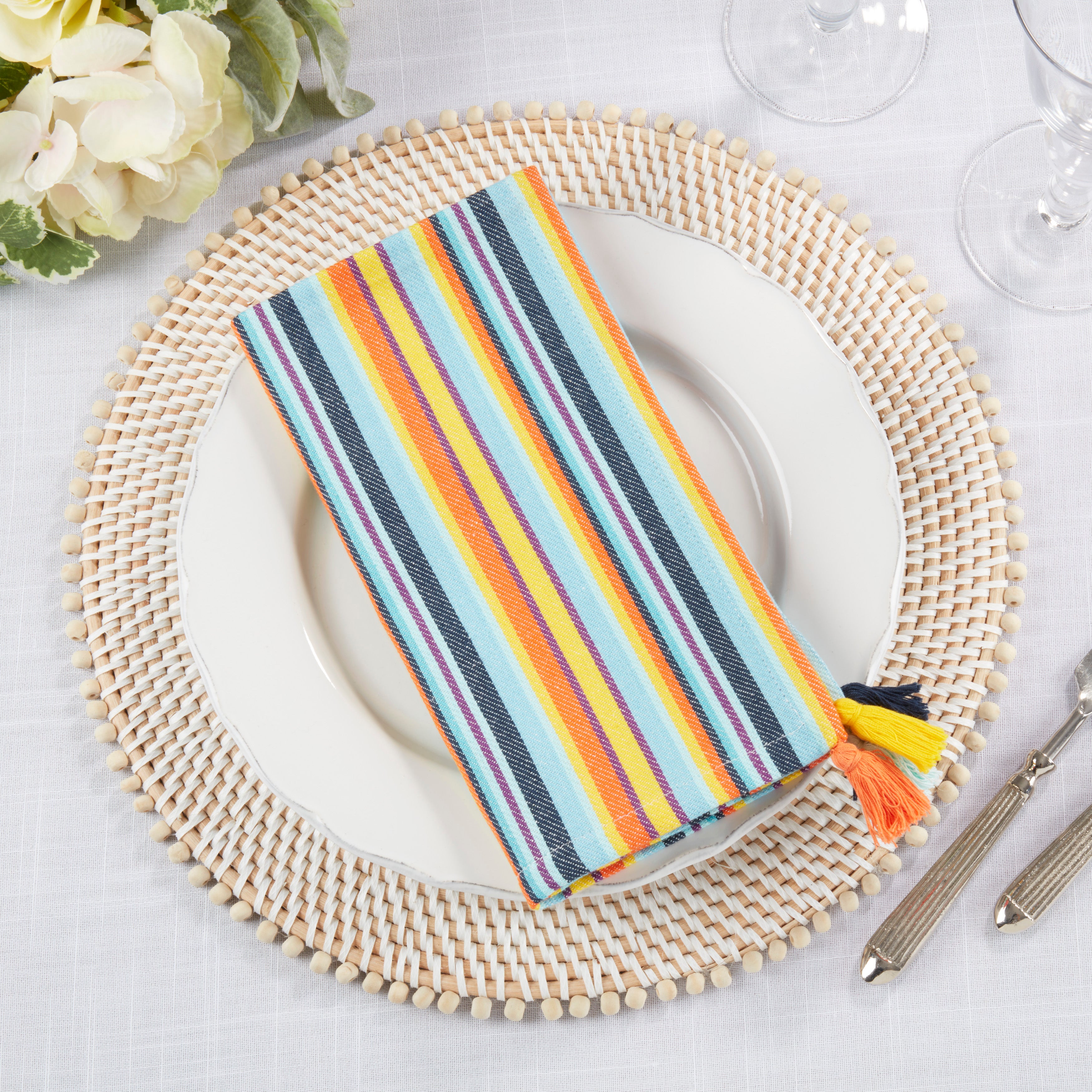 Color Splash Table Napkins, Set of 4