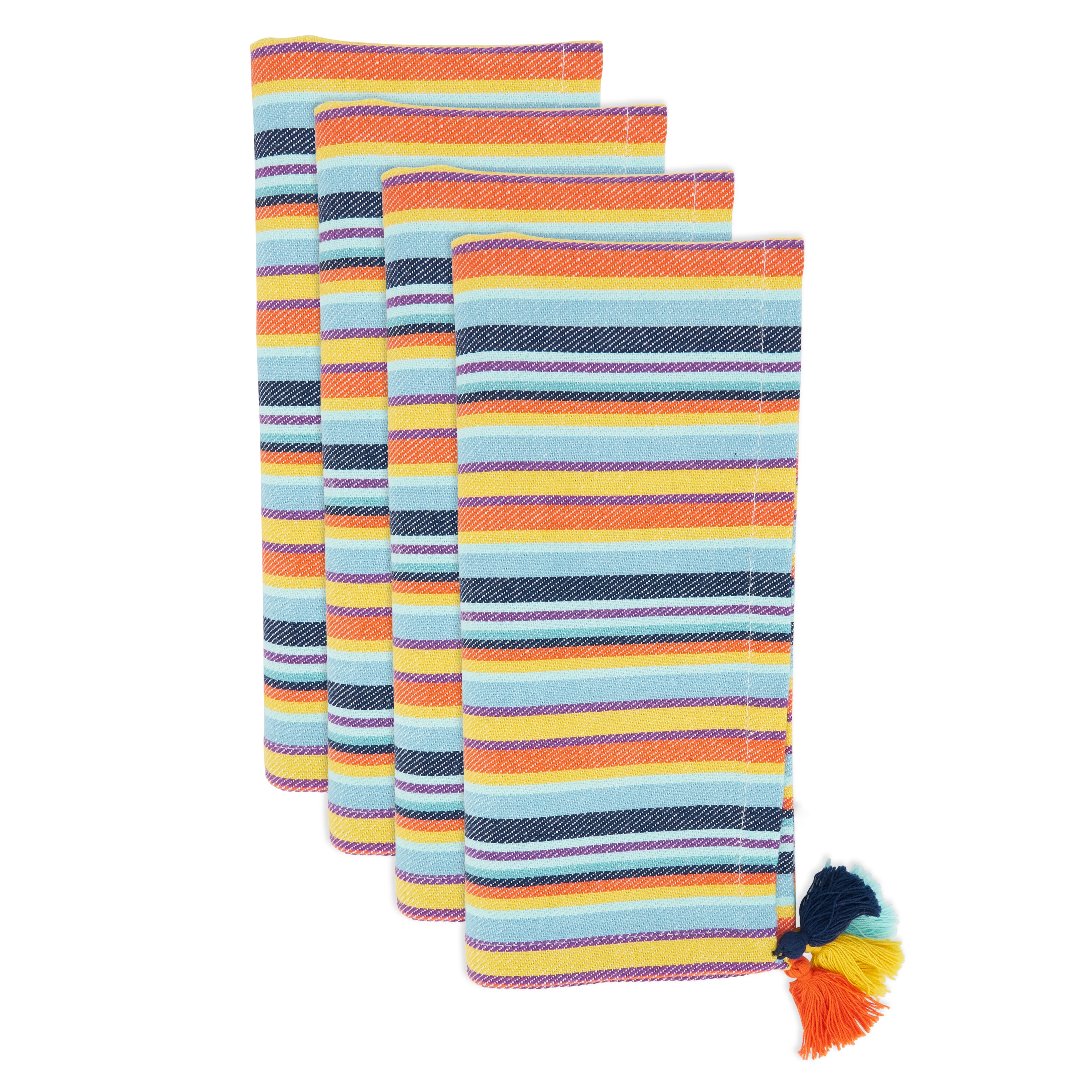 Color Splash Table Napkins, Set of 4