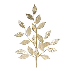 Glittered-Leaf-Spray-(set-of-2)-Gold-Faux-Florals