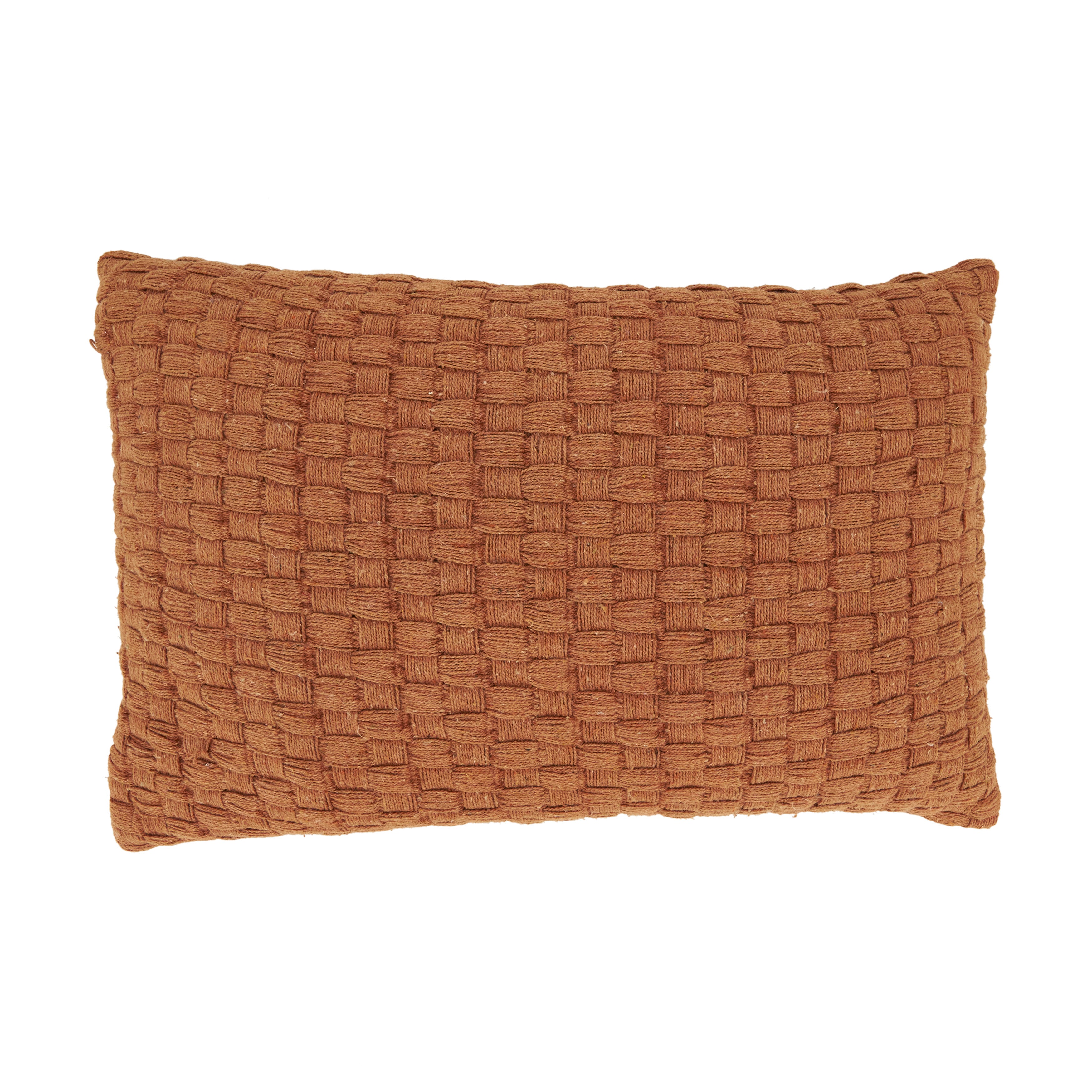 Textured Waffle Weave Poly Filled Pillow