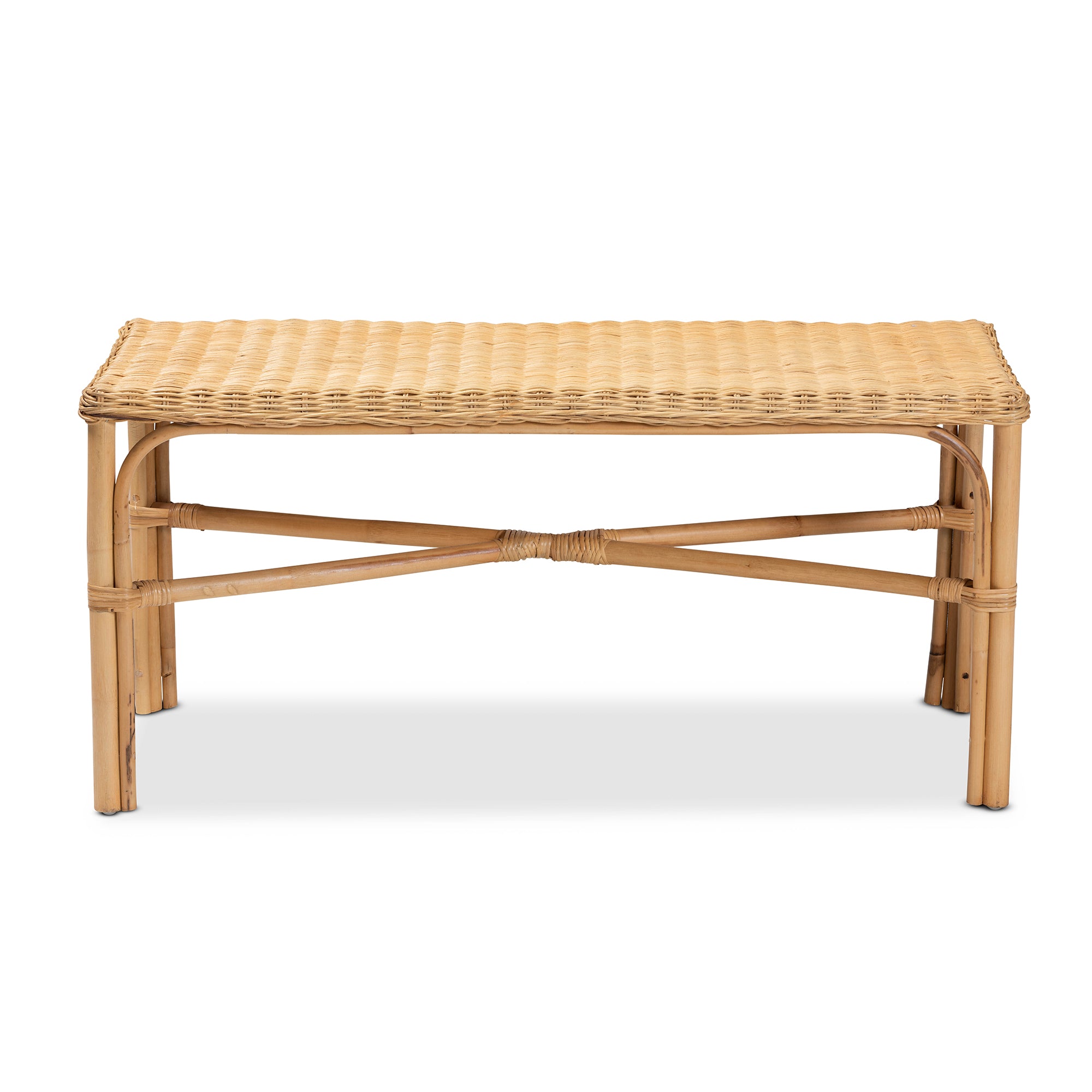 Gerald Rattan Accent Bench