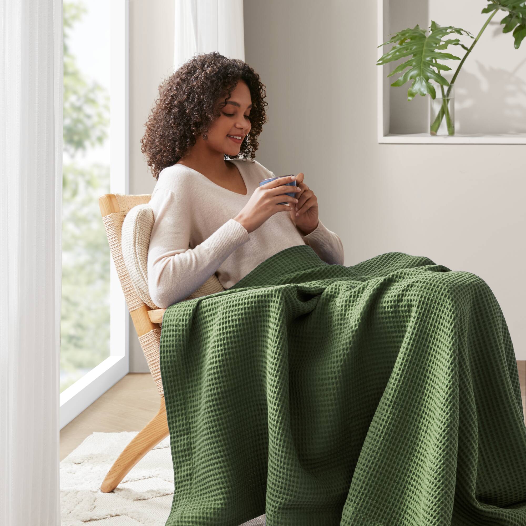 Waffle Cotton Blanket