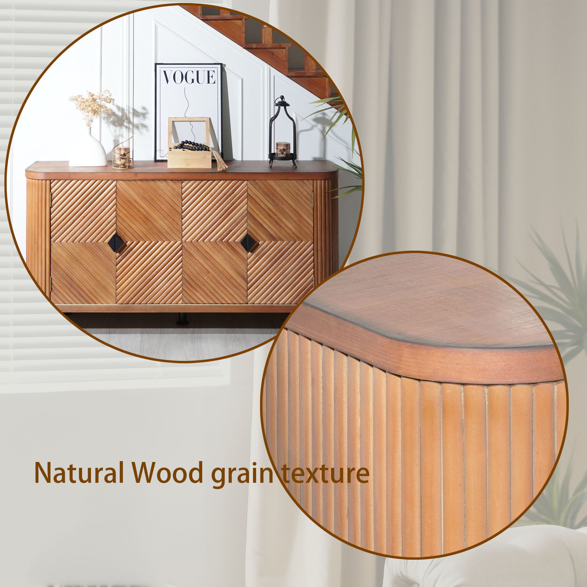 Modern Accent Storage Cabinet