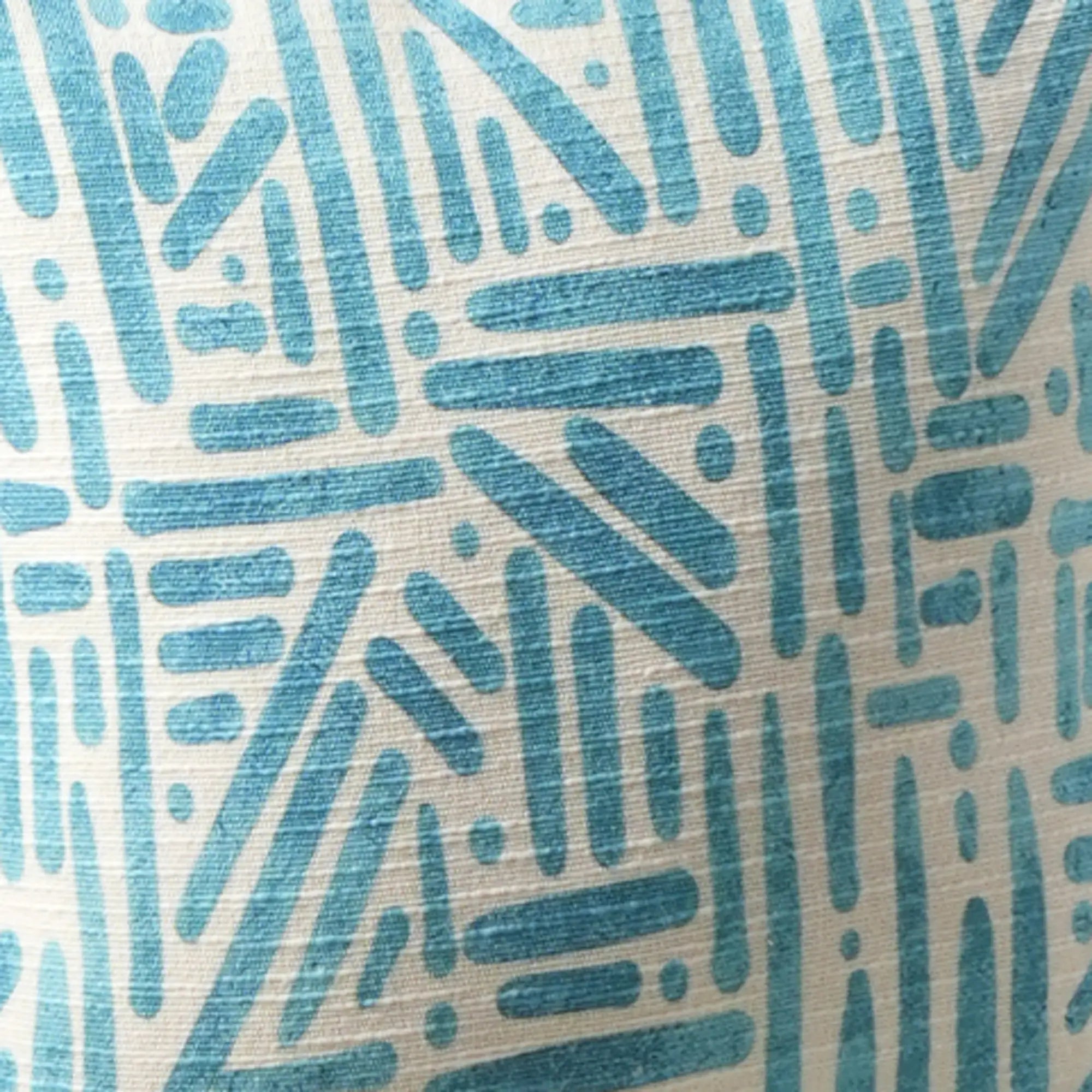 Seafoam Illusions Printed Pillow