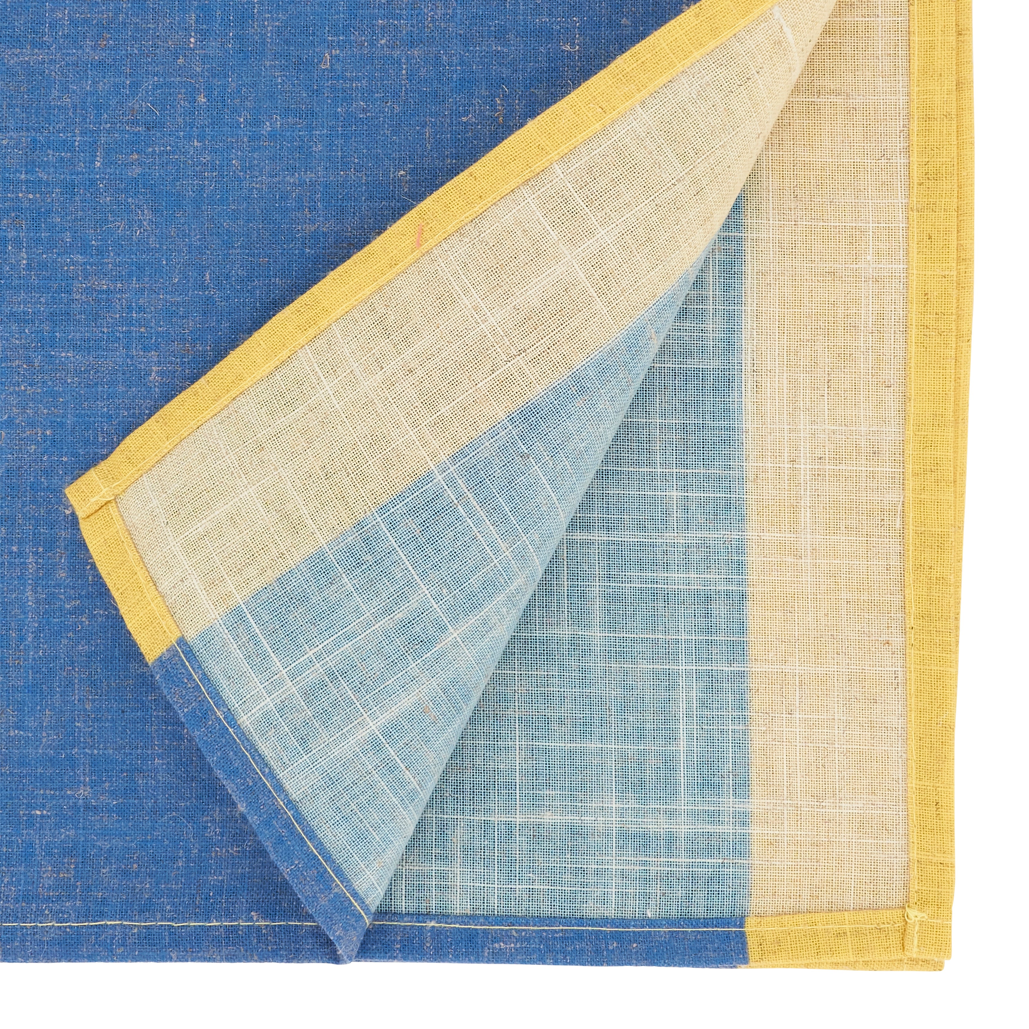 Color Block Border Table Runner