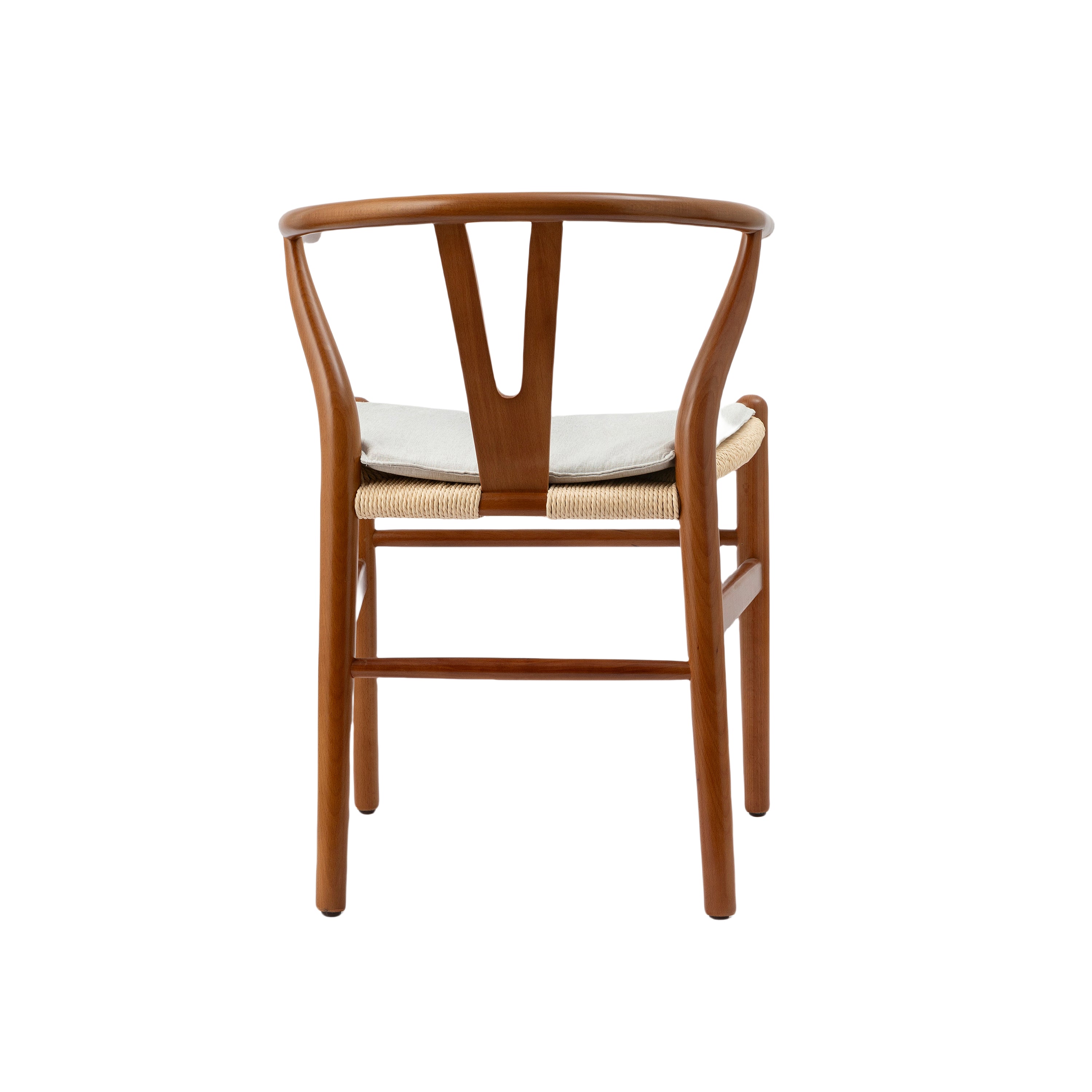 Garlandx Wood Dining Chair with Curved Back, Set of 2