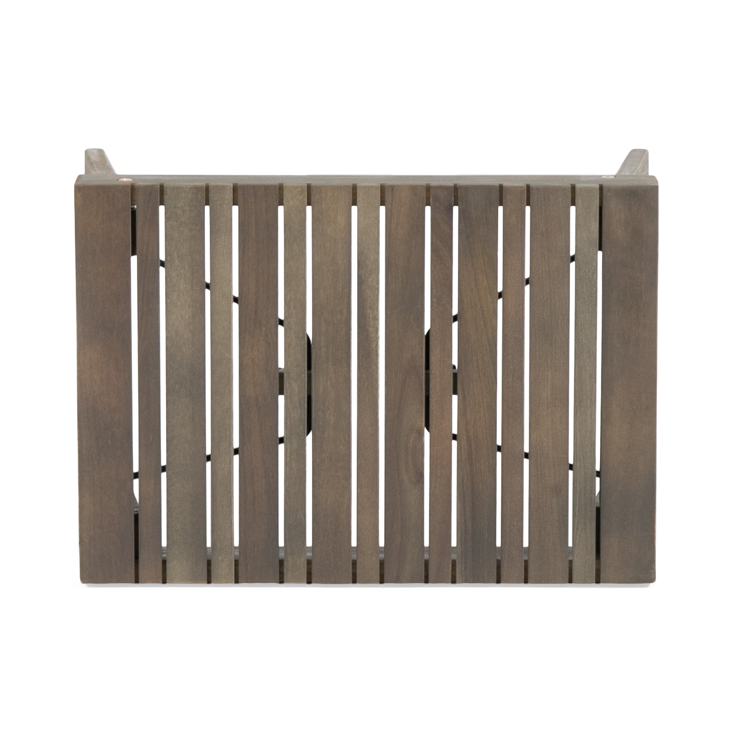 Kyoto Outdoor Foldable Side Table with Slat Design