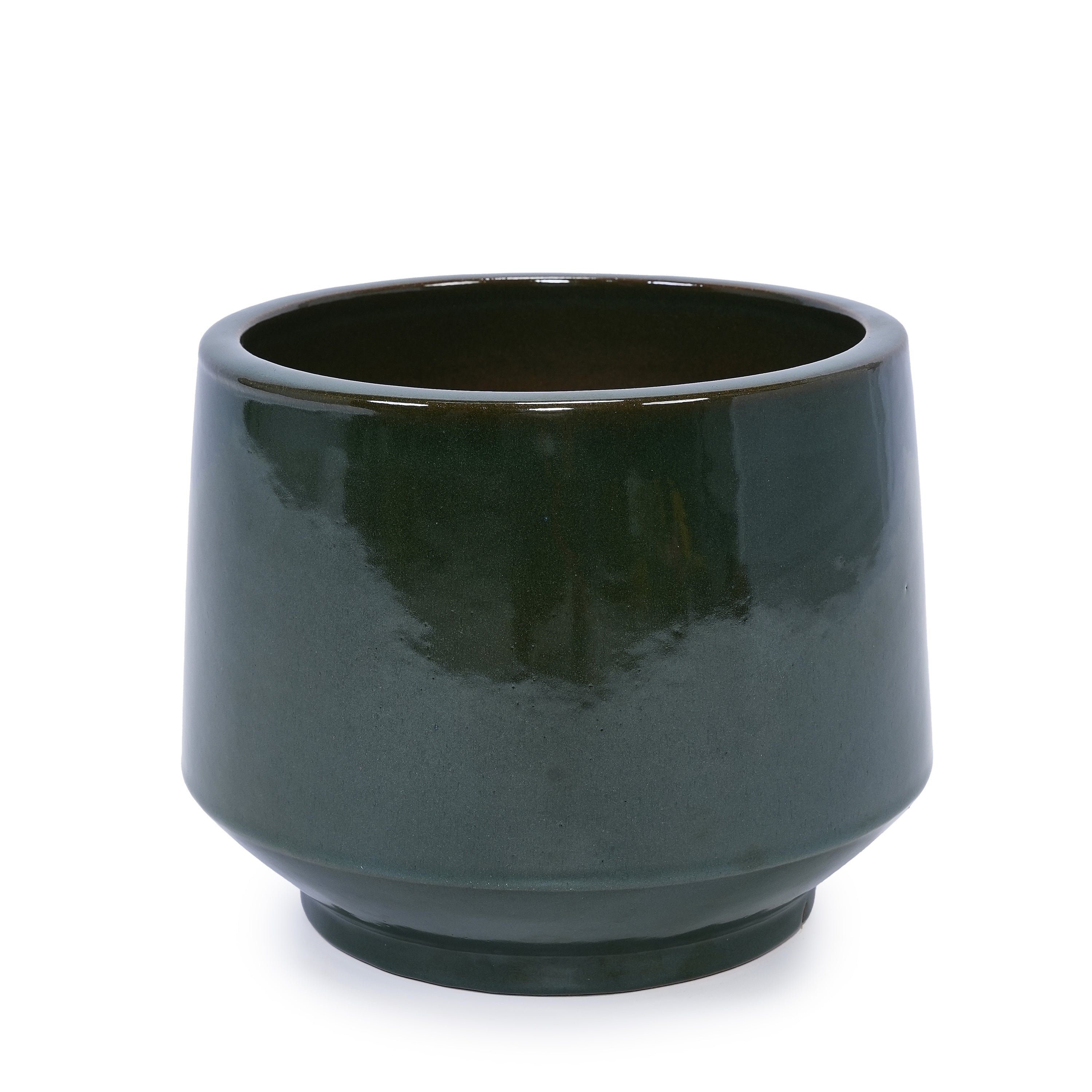 Solano Handmade Glazed Ceramic Planter, Set of 3