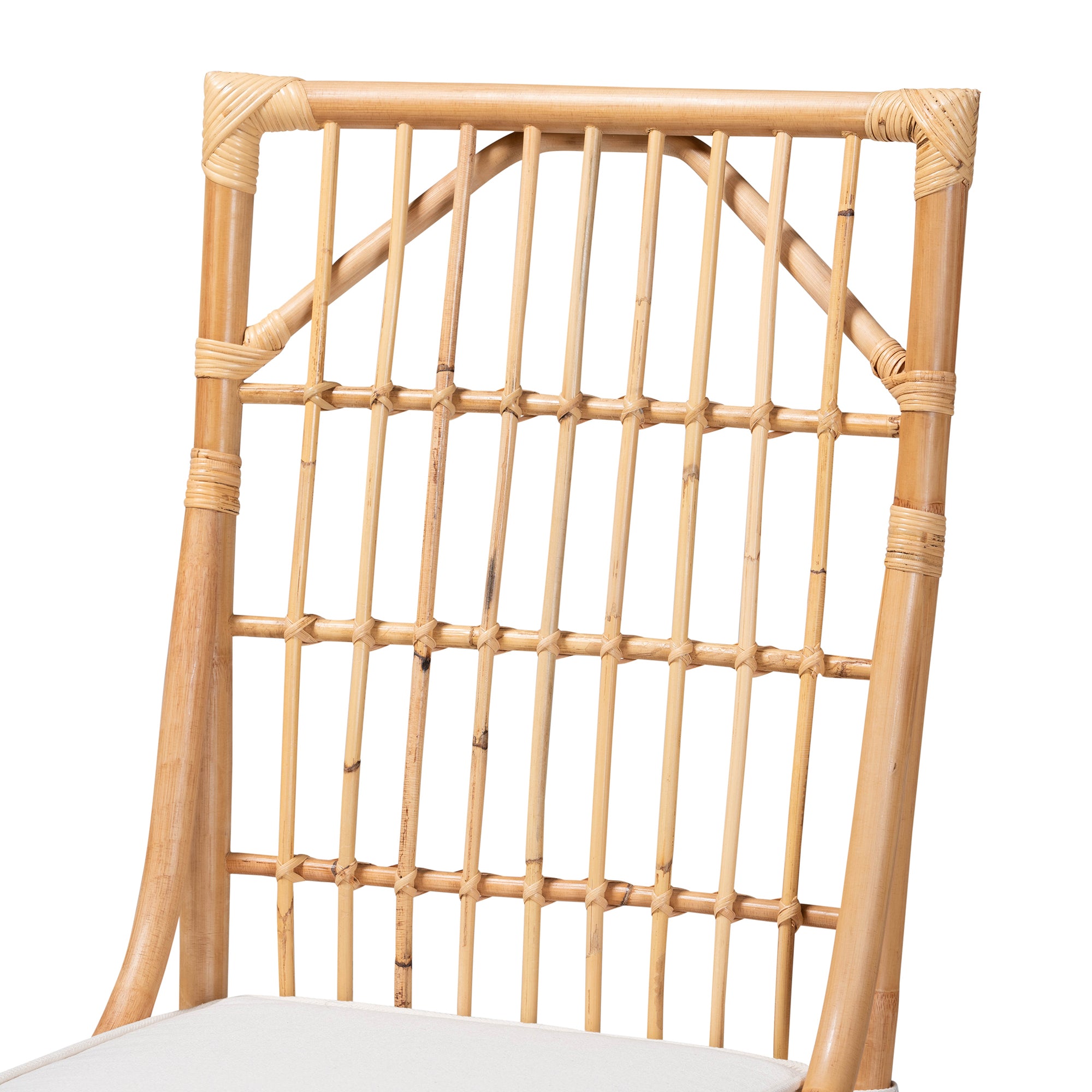 Rose Natural Rattan Dining Chair