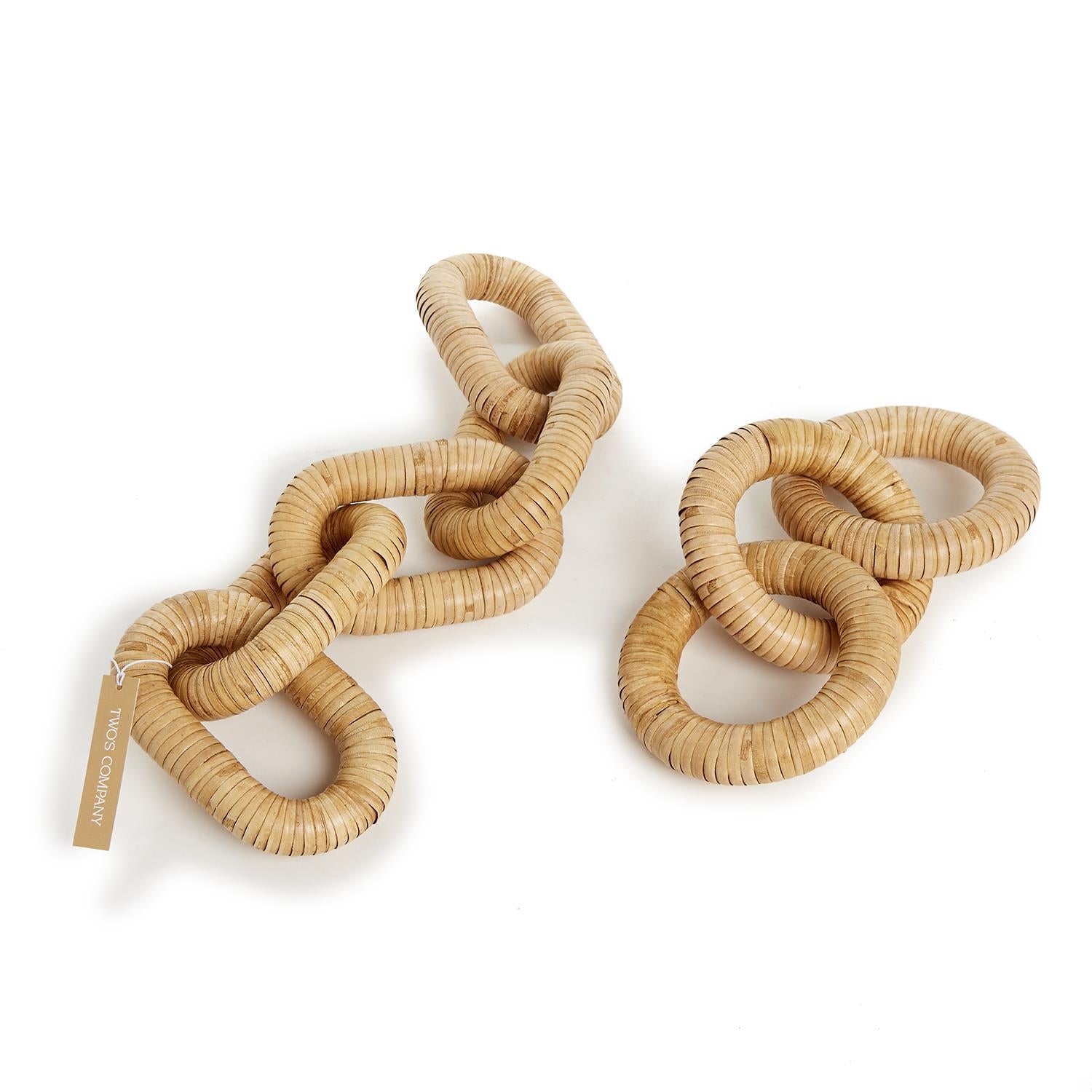 Rattan Links, Set of 2