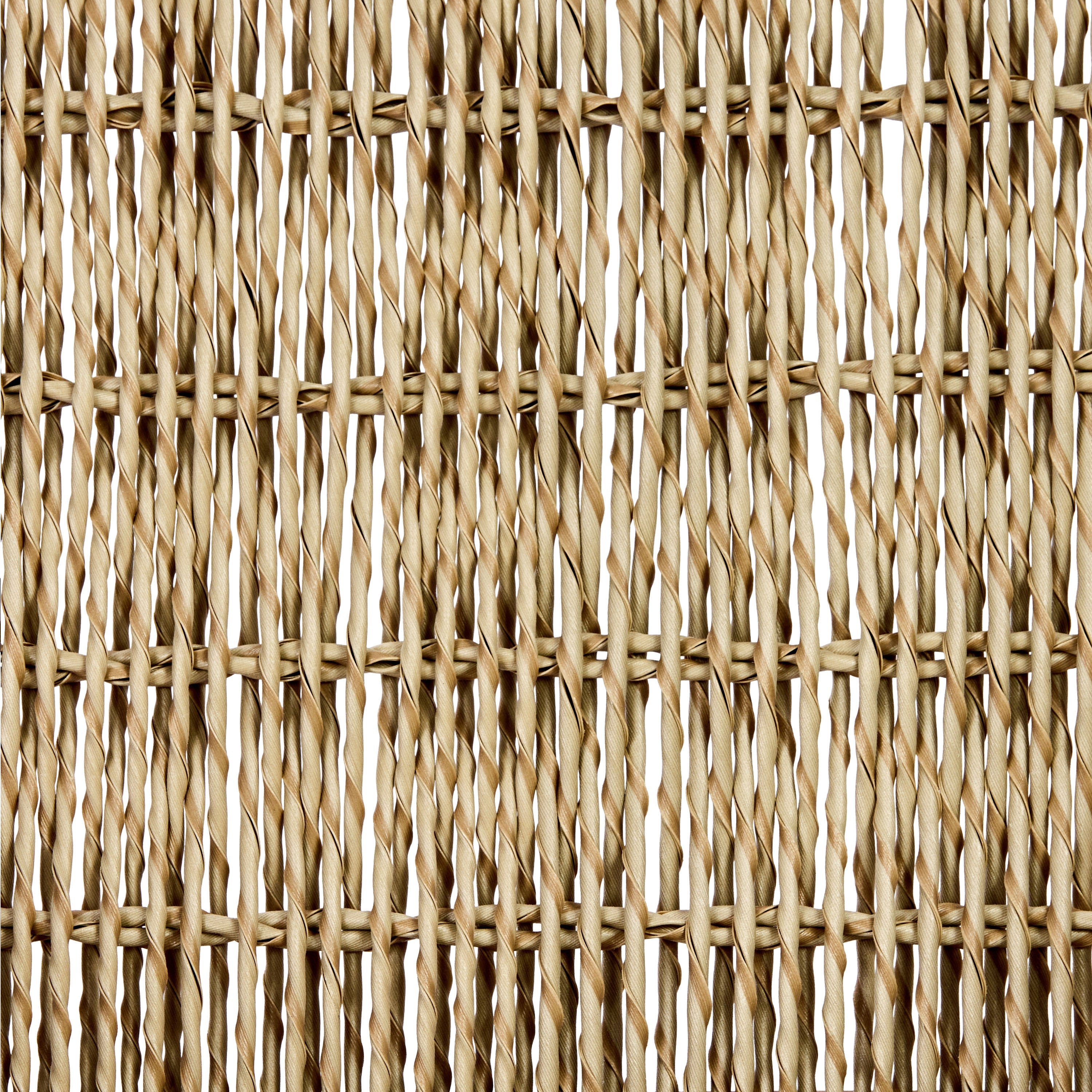 Miles Acacia Wood & Wicker Rattan Woven Dining Chairs, Set of 2