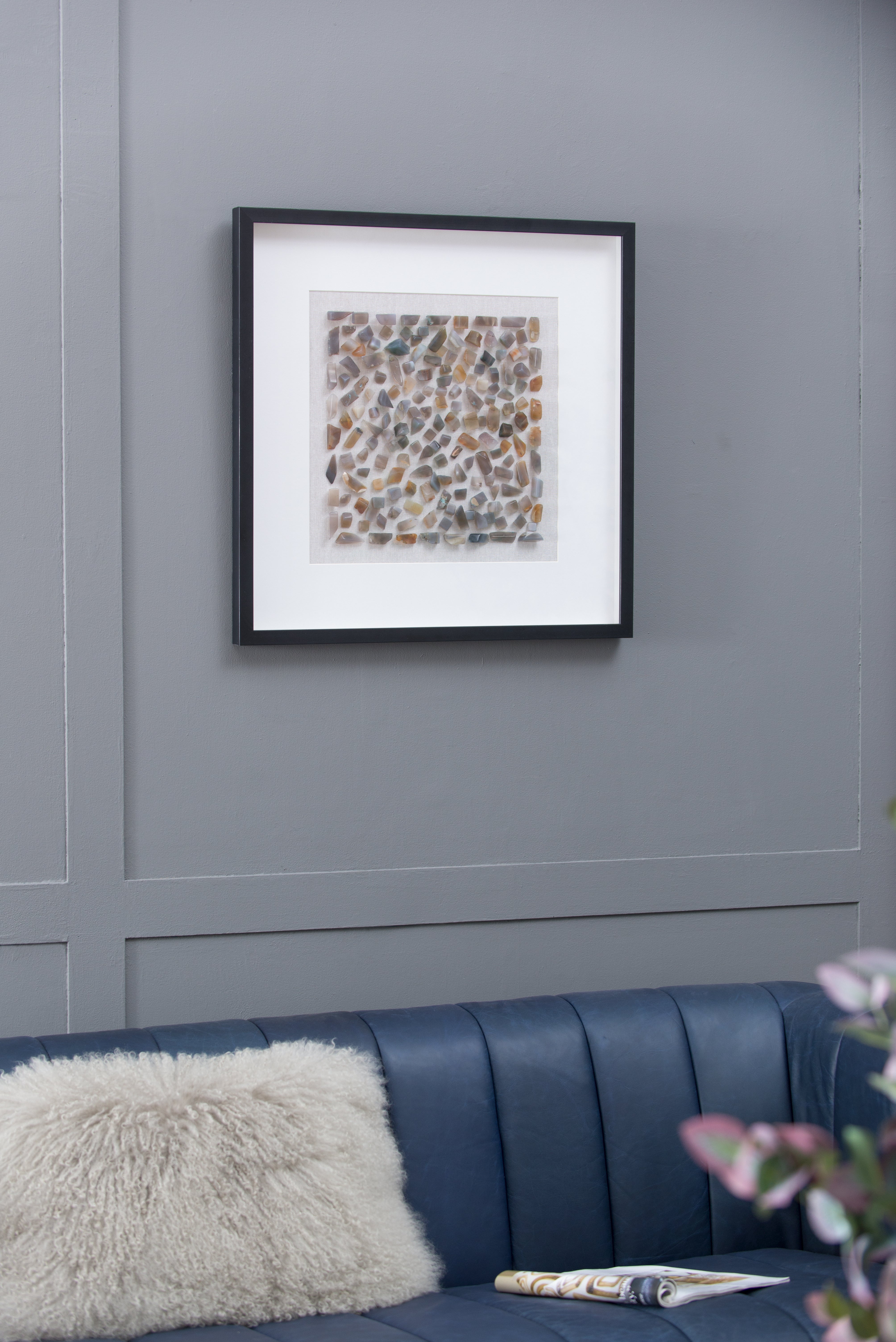 Shokha Agate Shadow Box Wall Décor