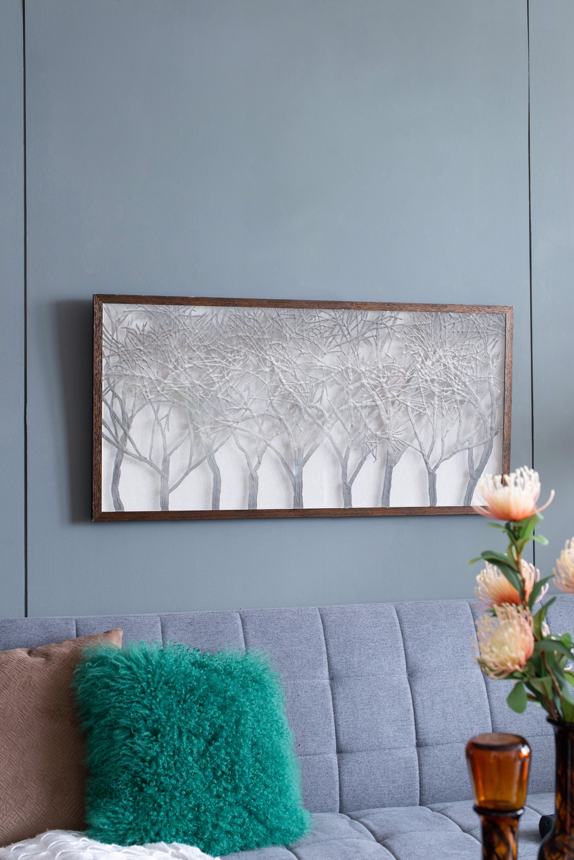 Forest Shadow Box Wall Decor