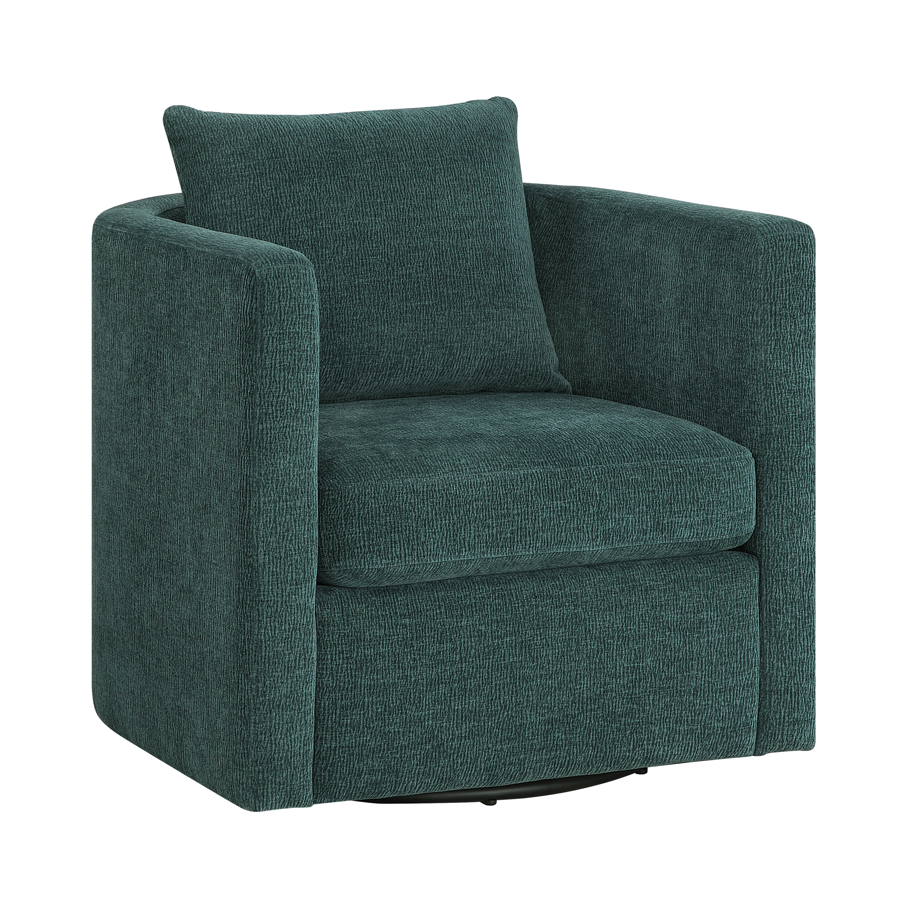 Sutton Swivel Barrel Chair with Performance Fabric