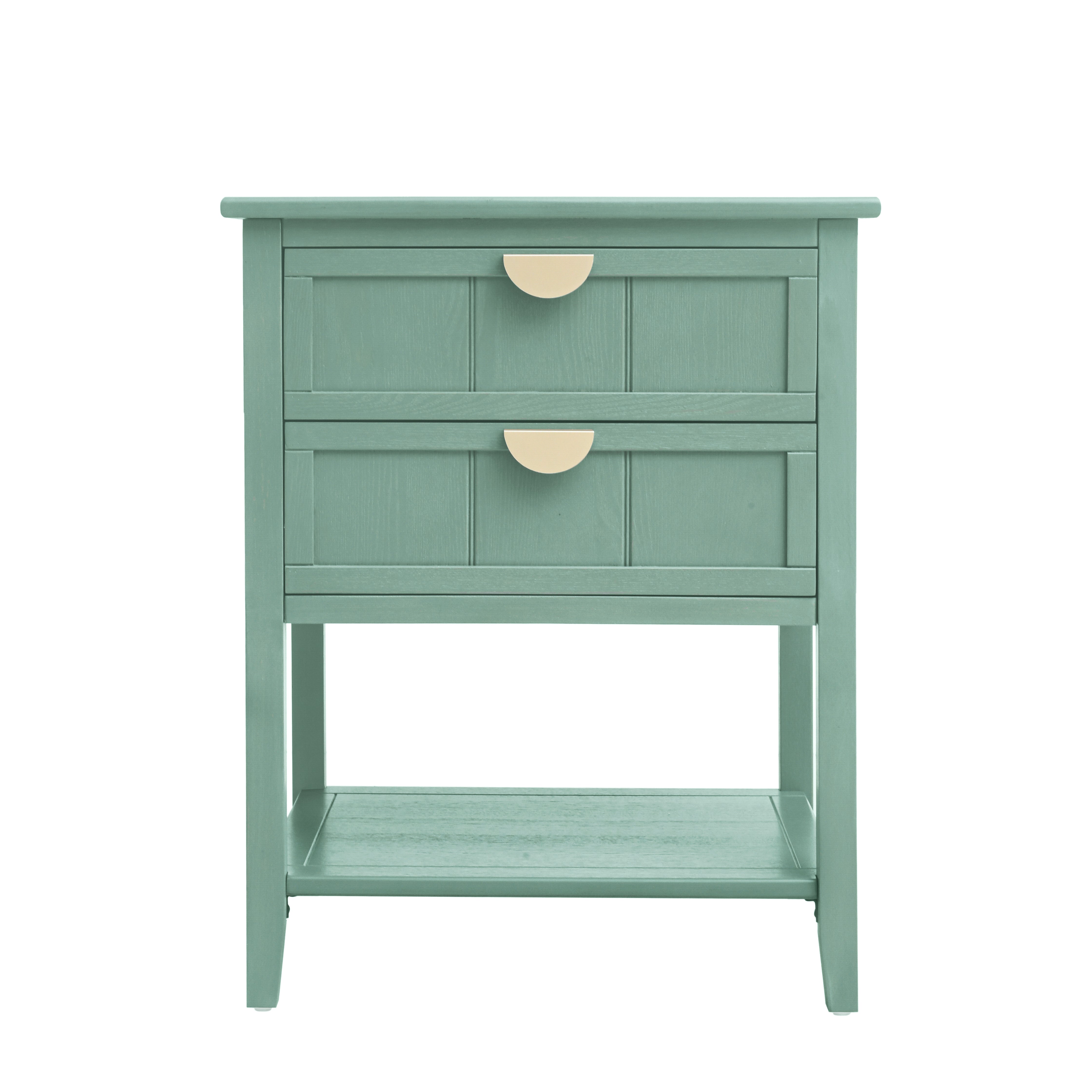 2 Drawer Side Table
