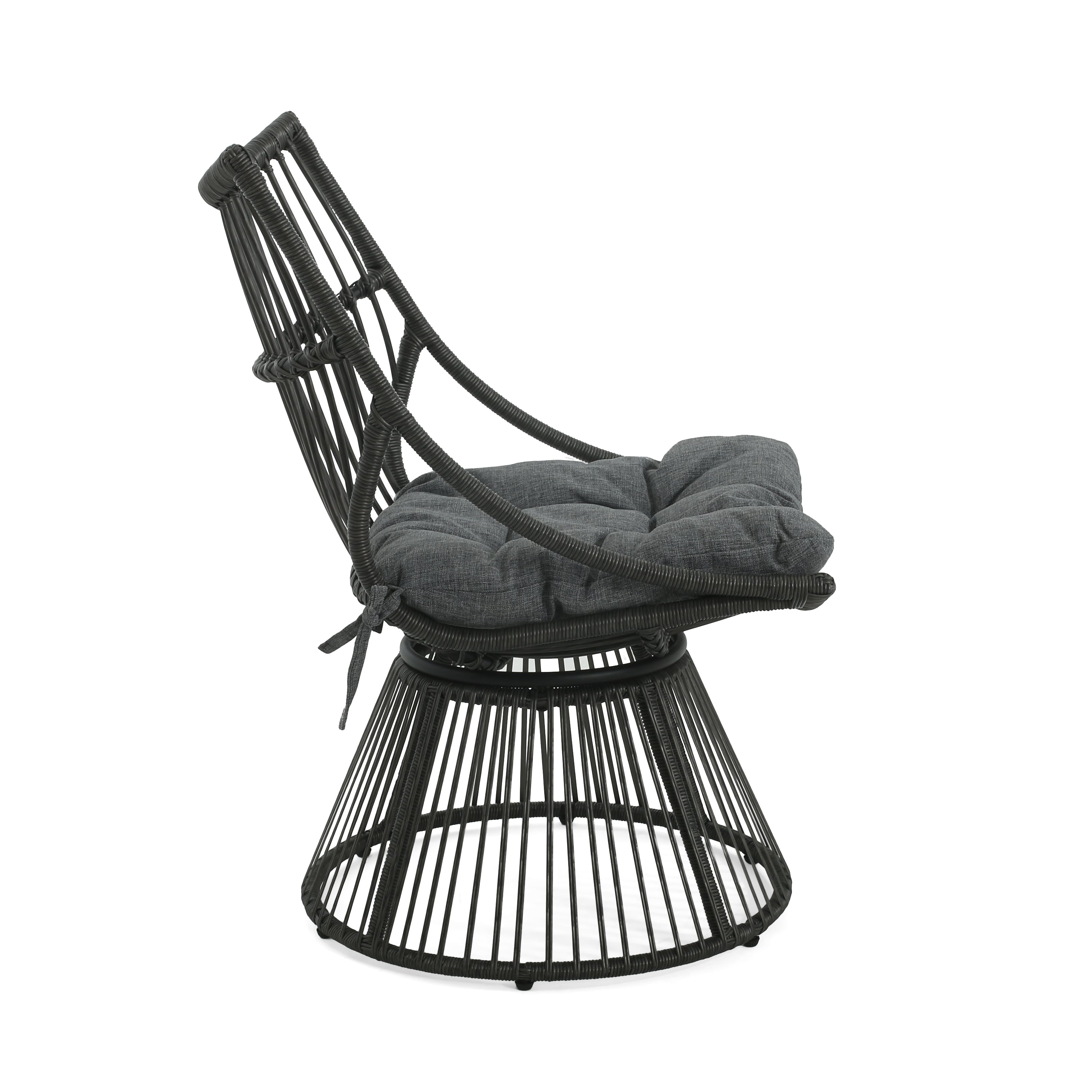 The Original Papasan™ Strontianite Outdoor Rattan Chair with High Back Design